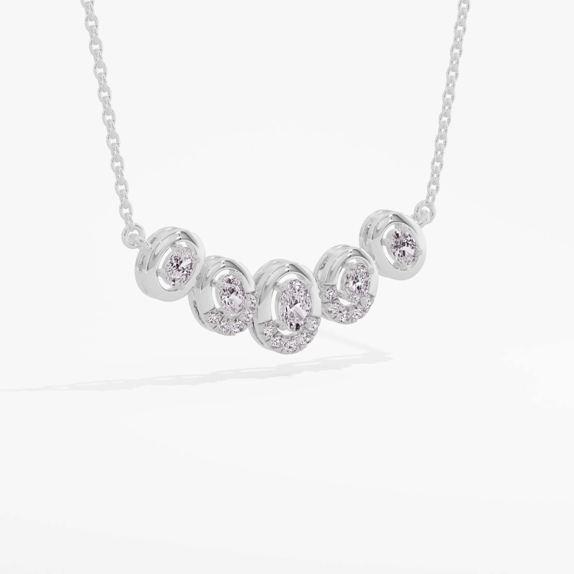 Eternal Radiance 5 Stone Mangalsutra