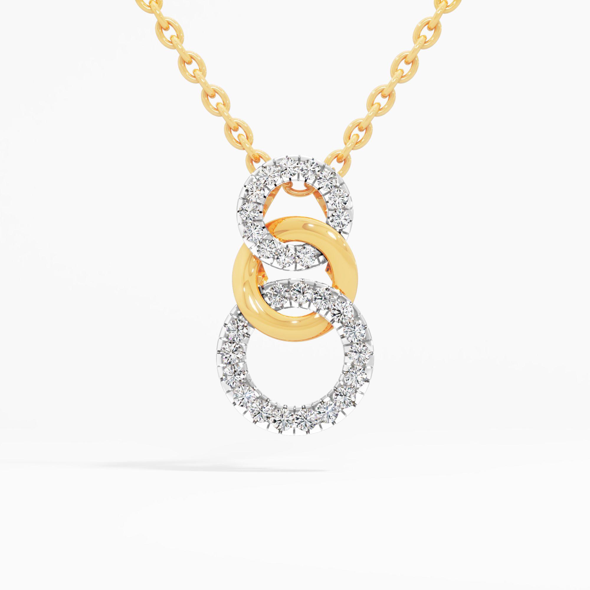 Triple Loop Harmony Pendant