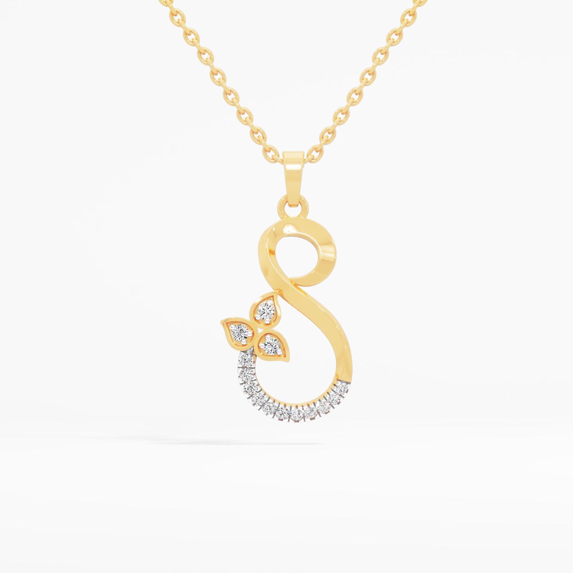 The Blooming Curve Pendant
