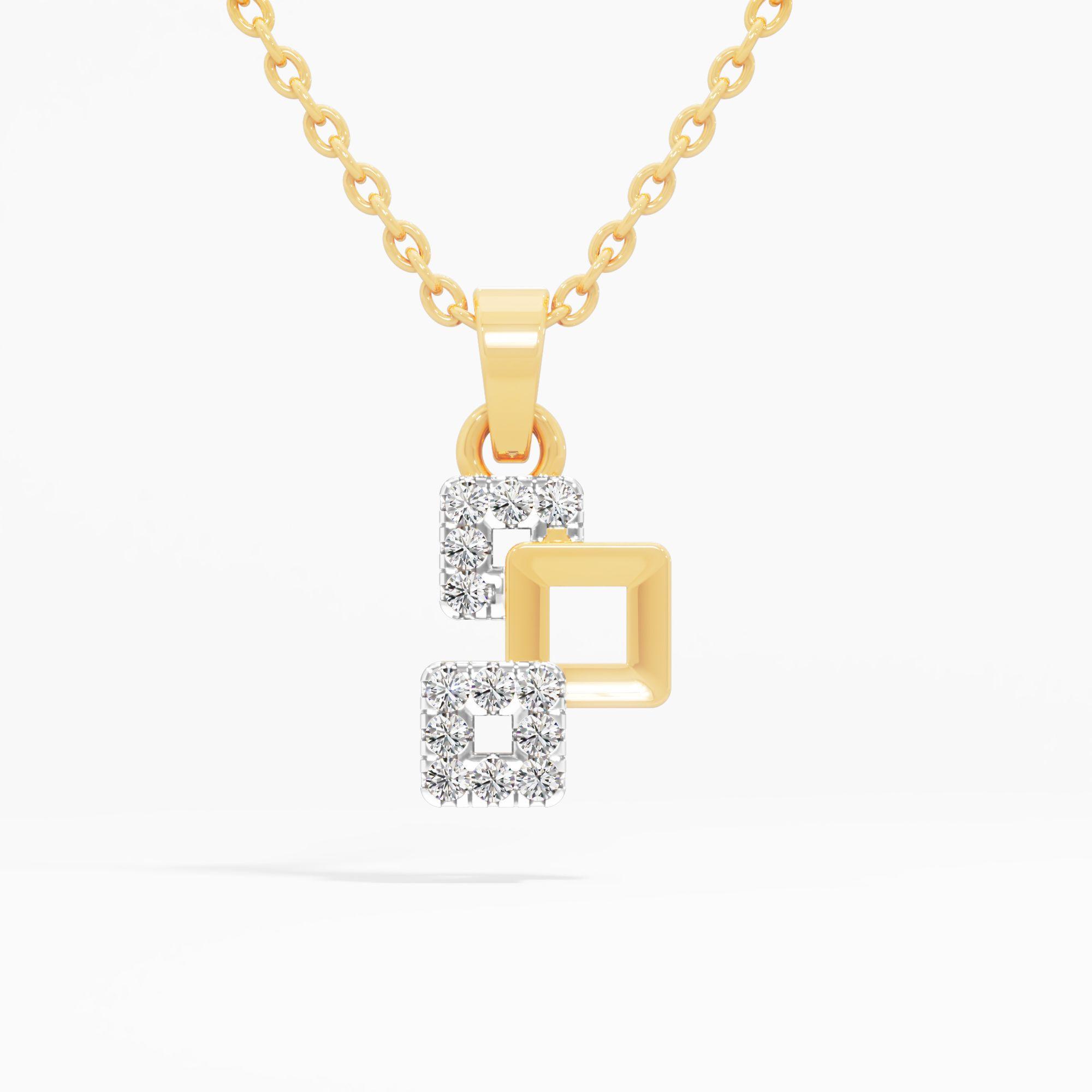 The Square Trio Pendant
