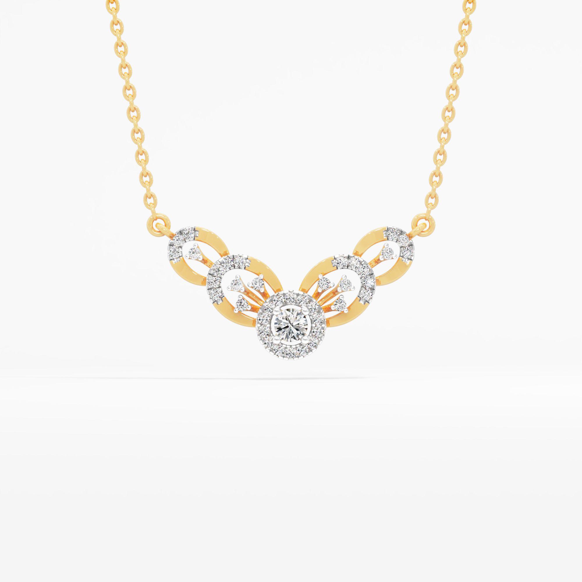 Radiant Circle Cluster Pendant