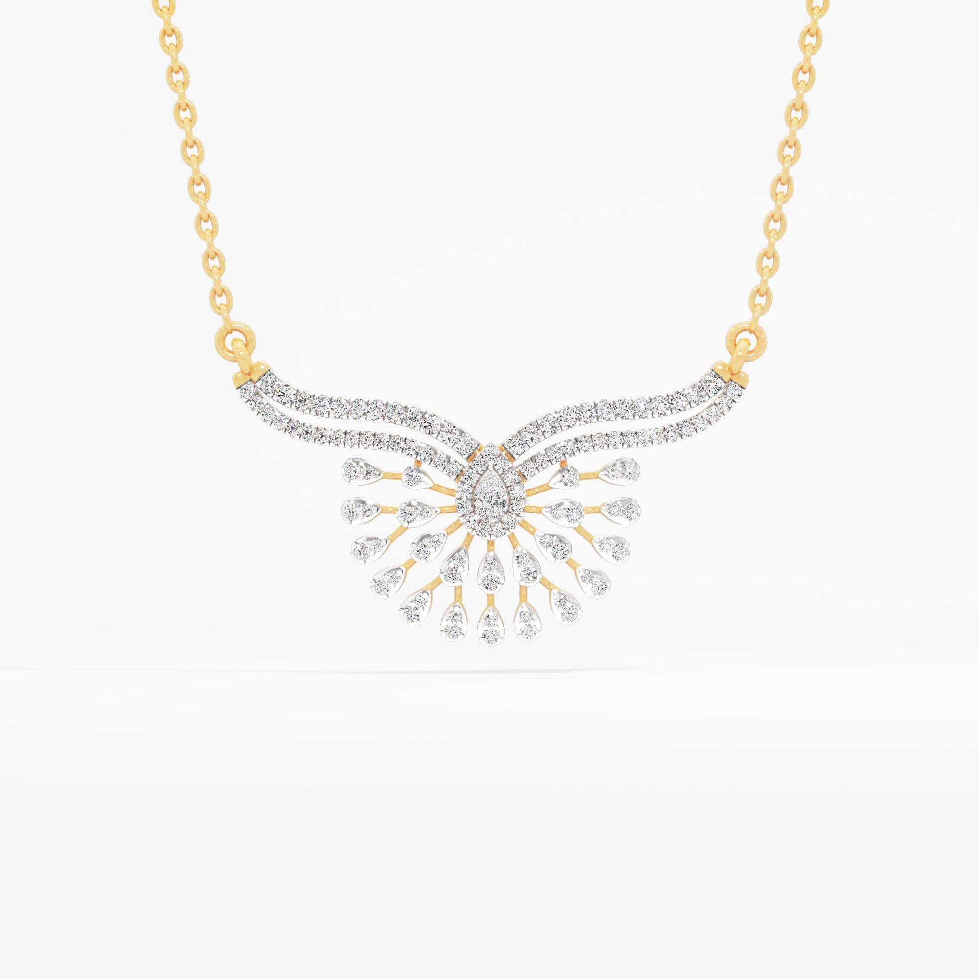 Oval Bloom Radiant Pendant
