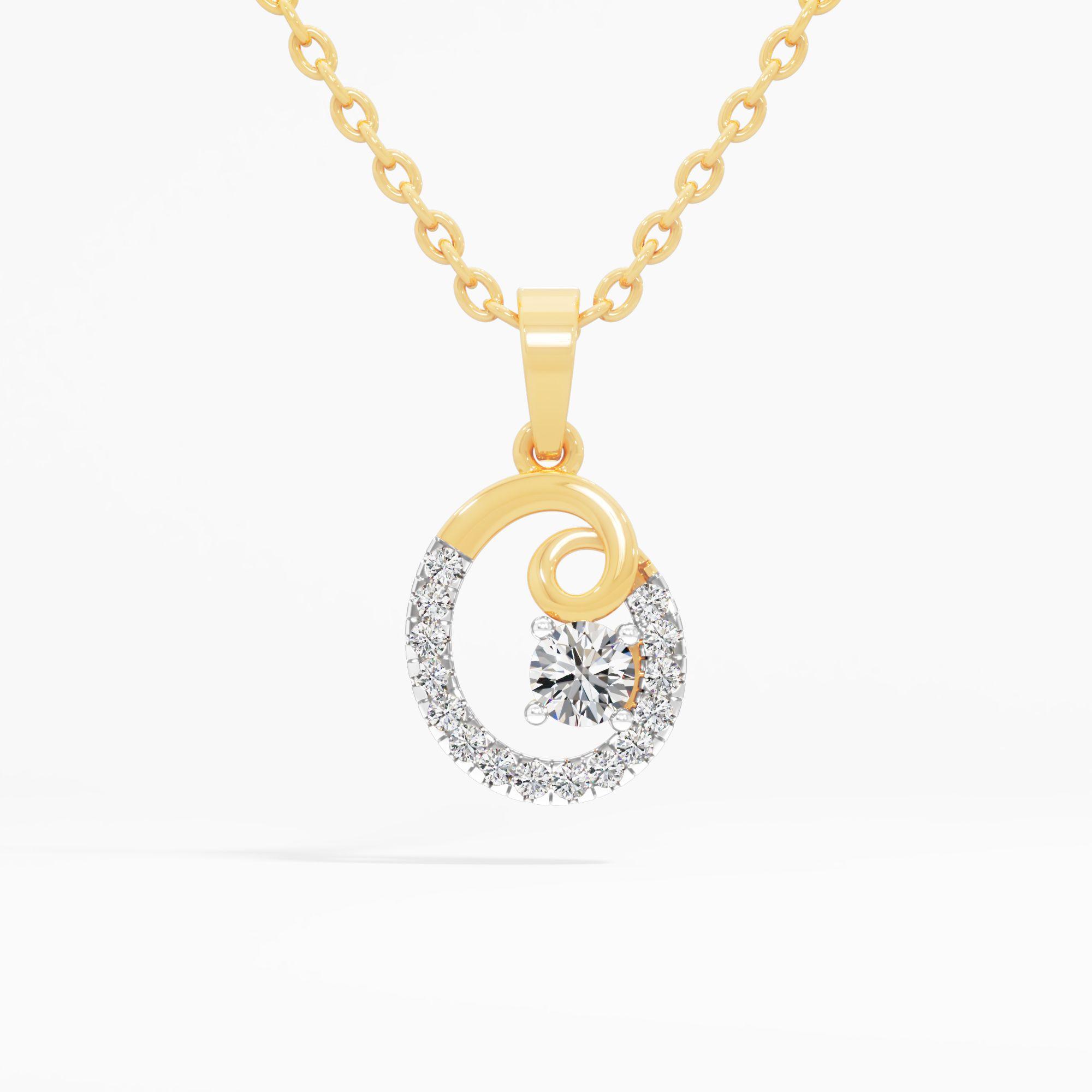 The Callia Solitaire Pendant