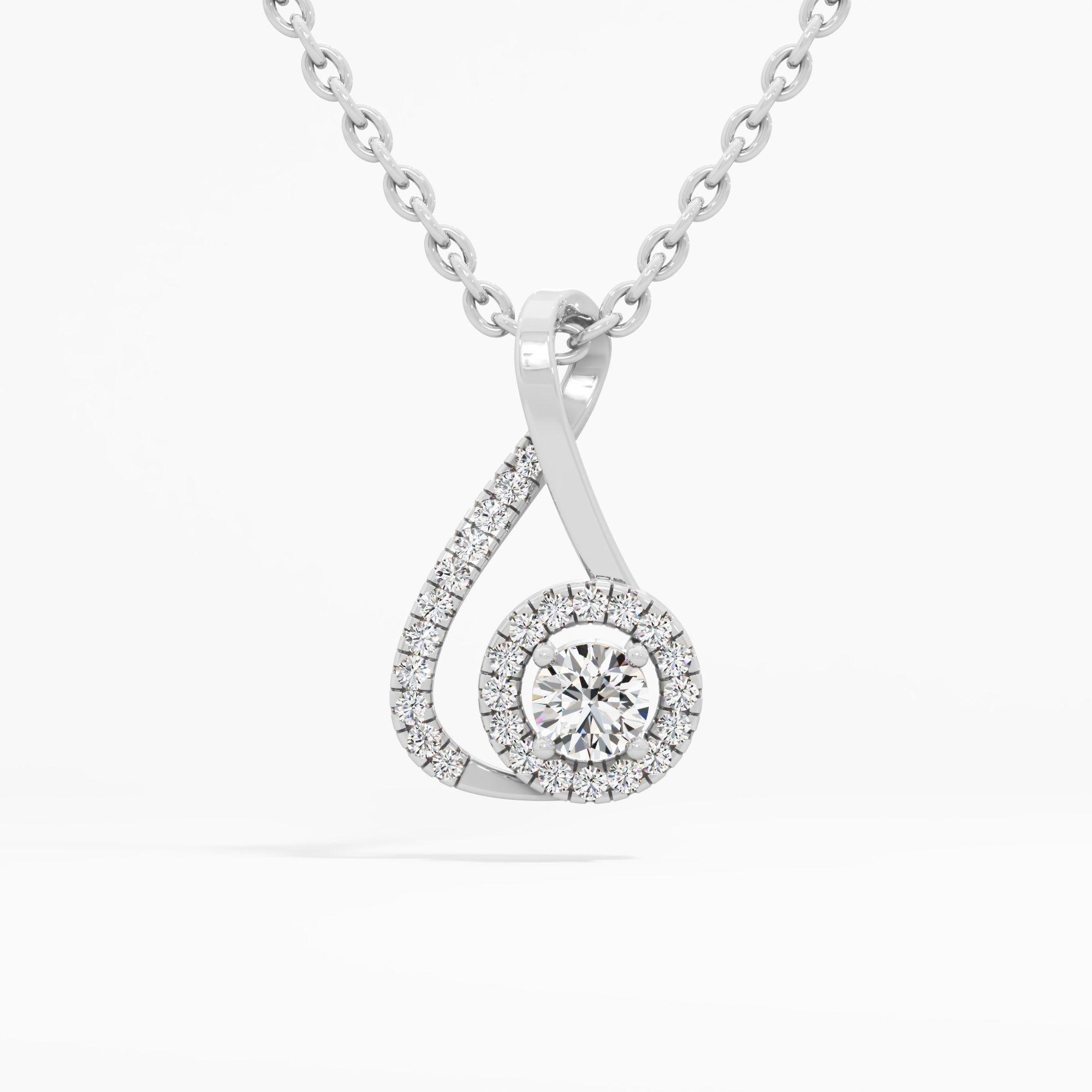 Captive Circle Bridge Pendant