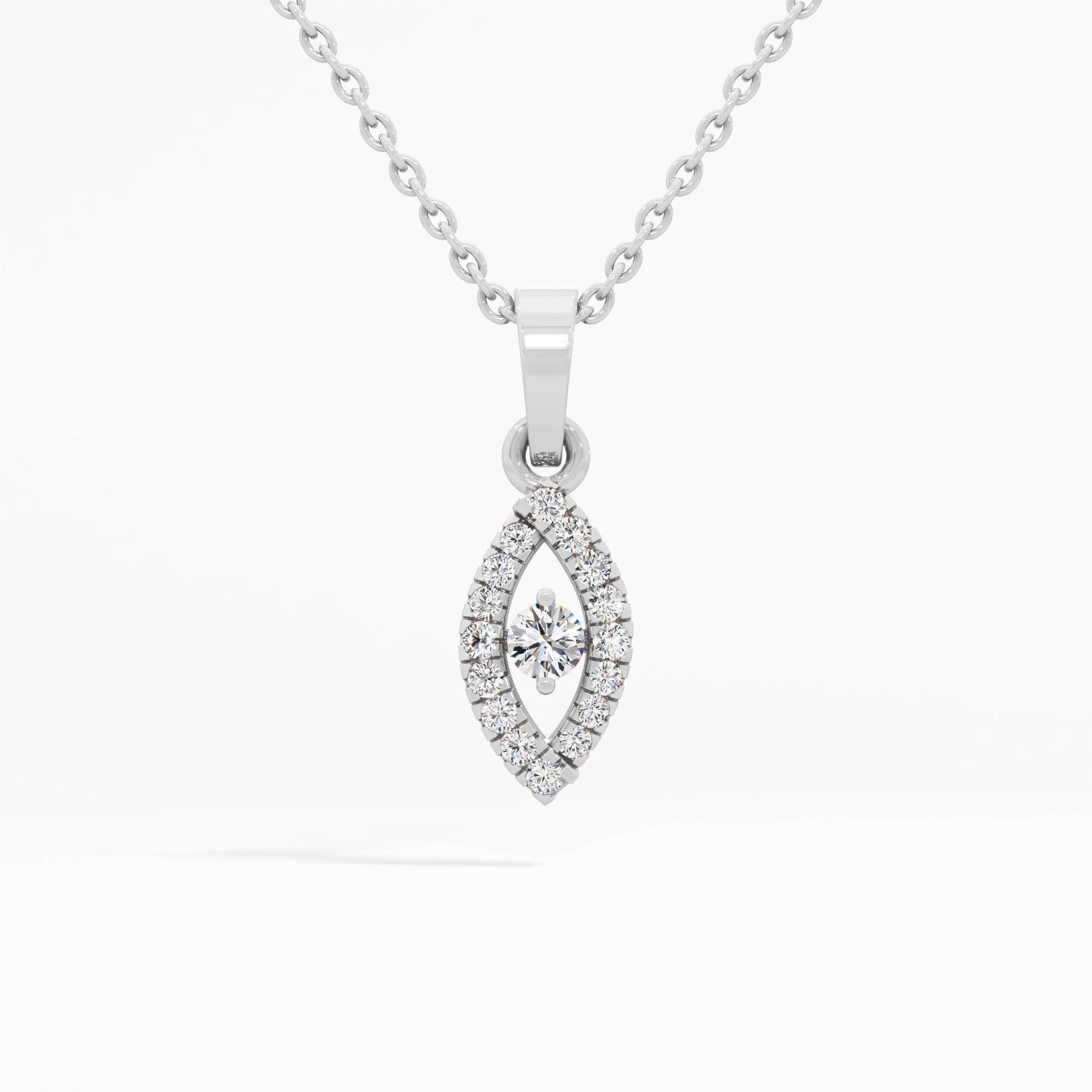 Elysian Marquise Solitaire Pendant
