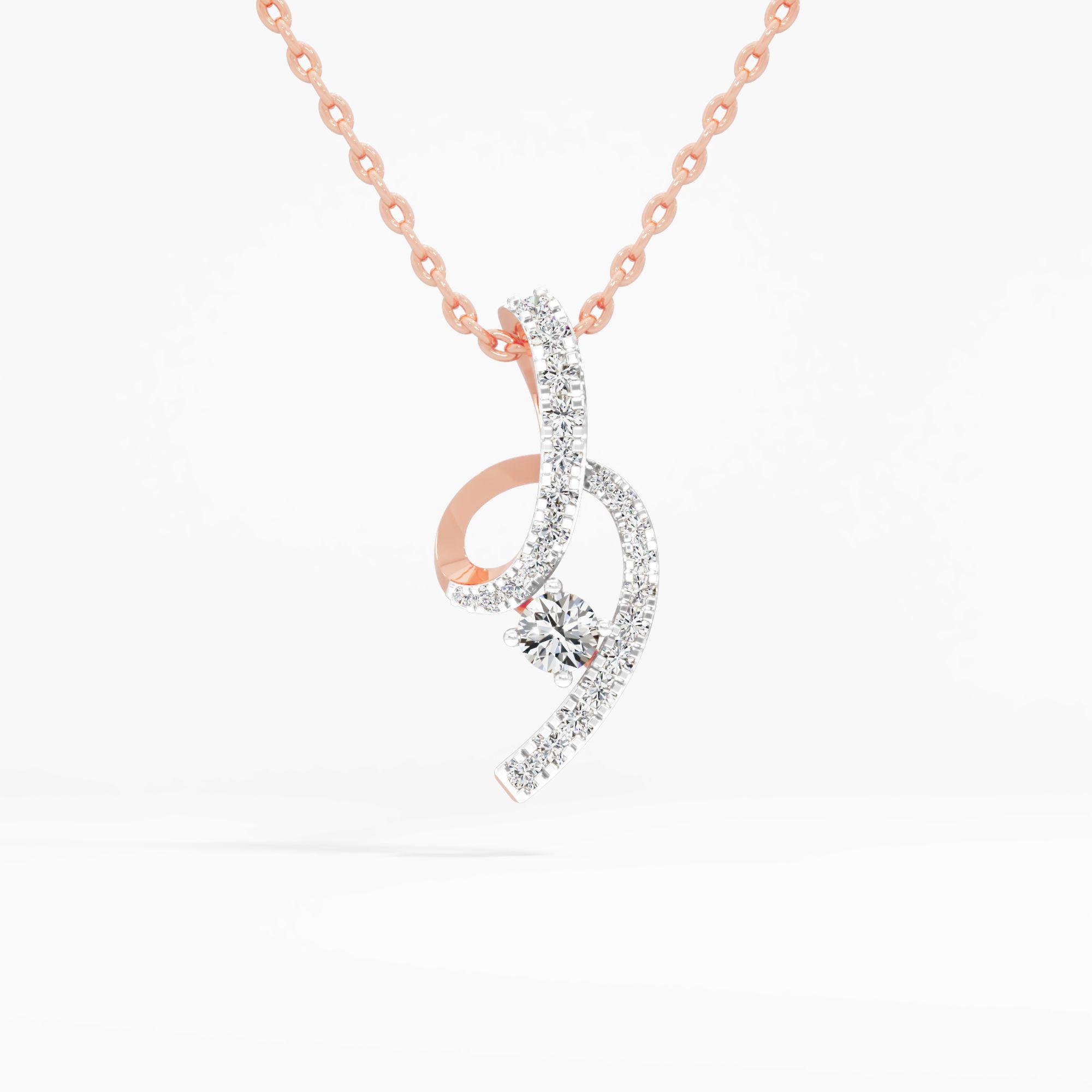 Seraph's Knot Diamond Pendant