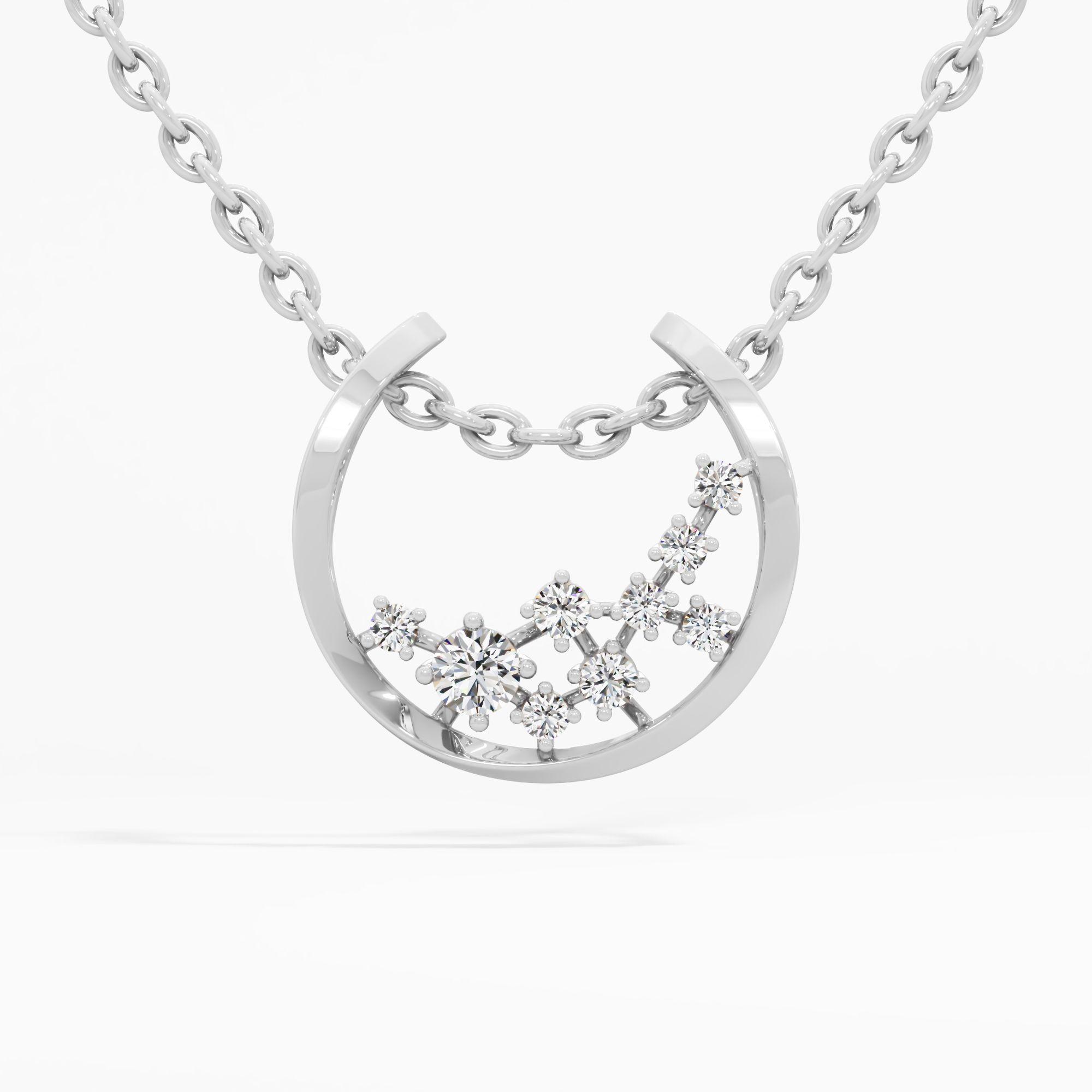 Stars constellation Diamond Pendant