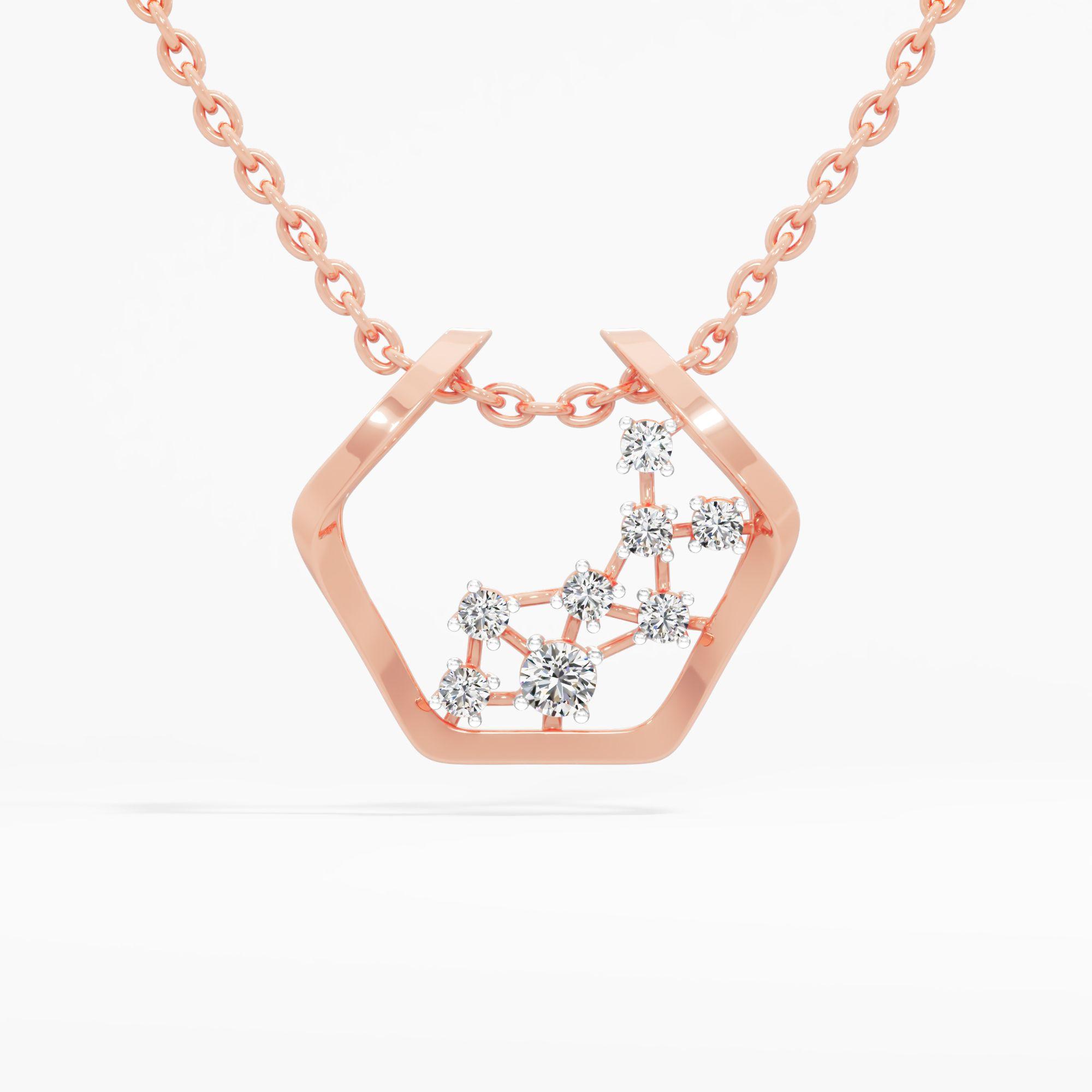 The Cosmos Hexagon Pendant