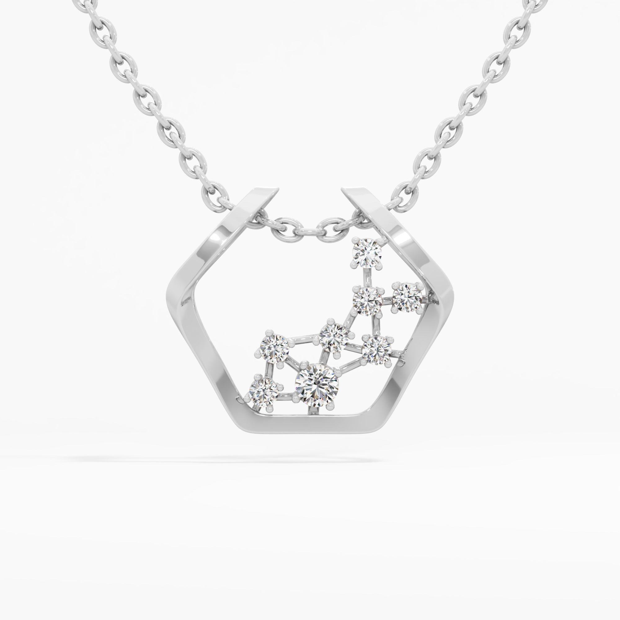 The Cosmos Hexagon Pendant