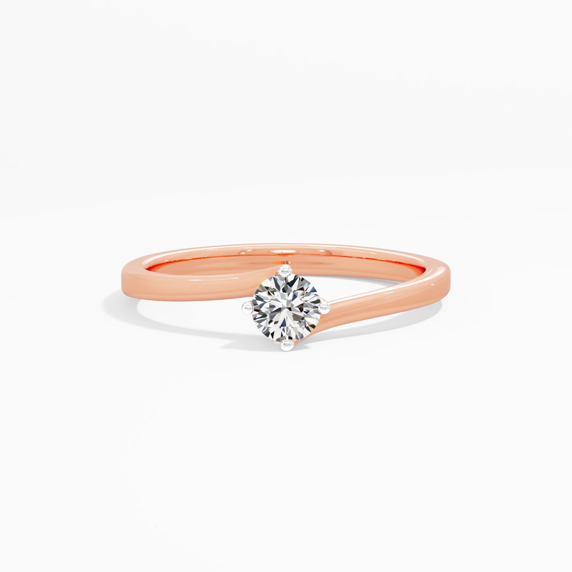 The Pure Solitaire Diamond Ring
