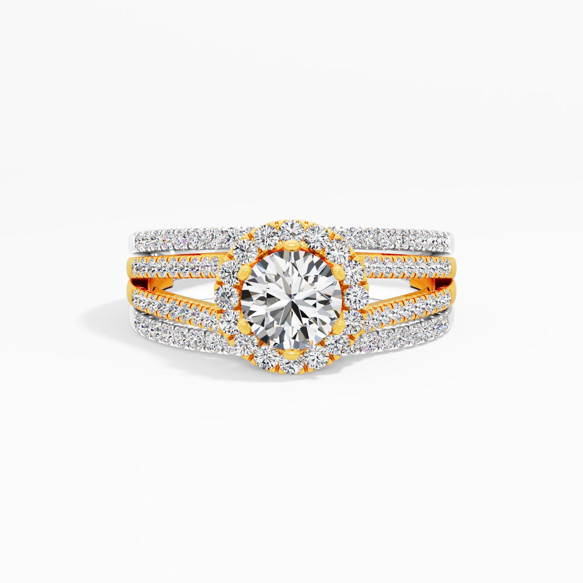 Opulent Oasis Halo Ring Deluxe