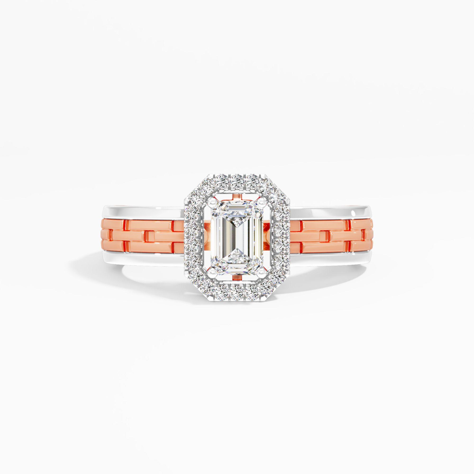 Vivid Radiance Halo Ring
