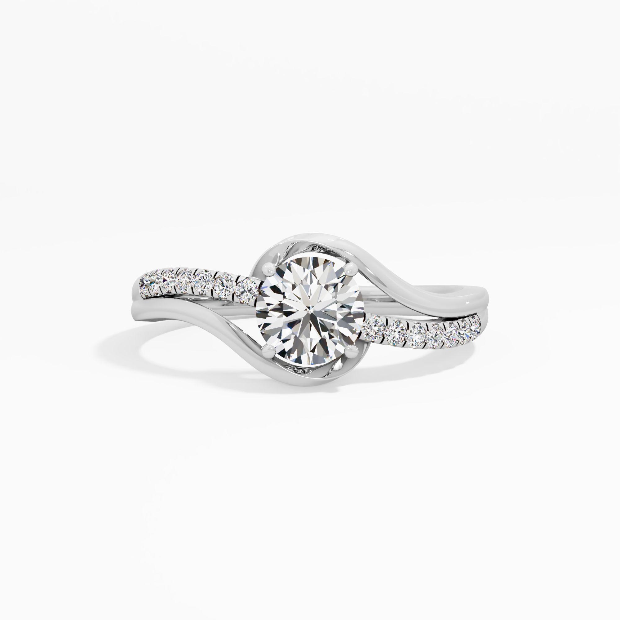 Elaris Curve Diamond Ring