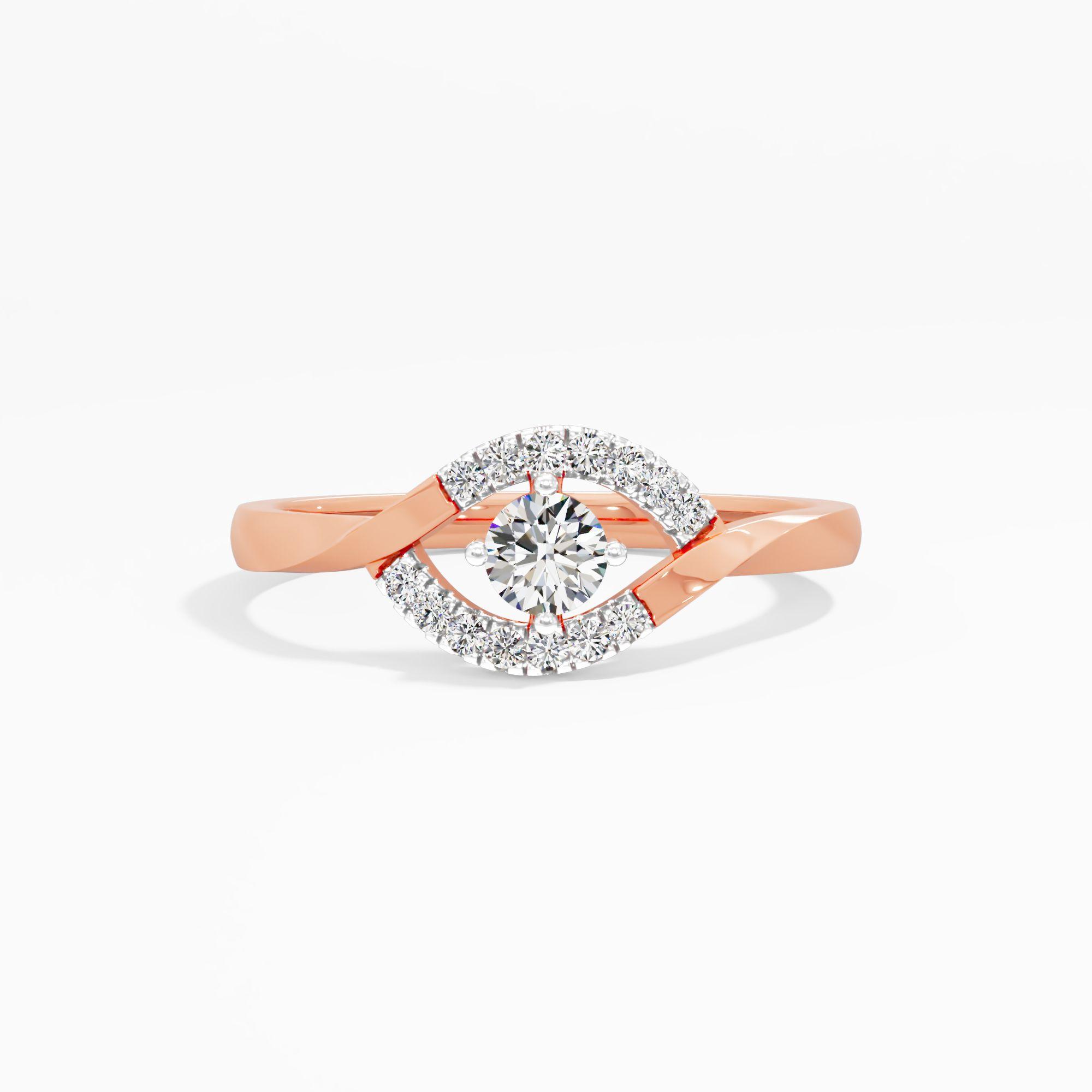 Amulet Oculus Solitaire Ring