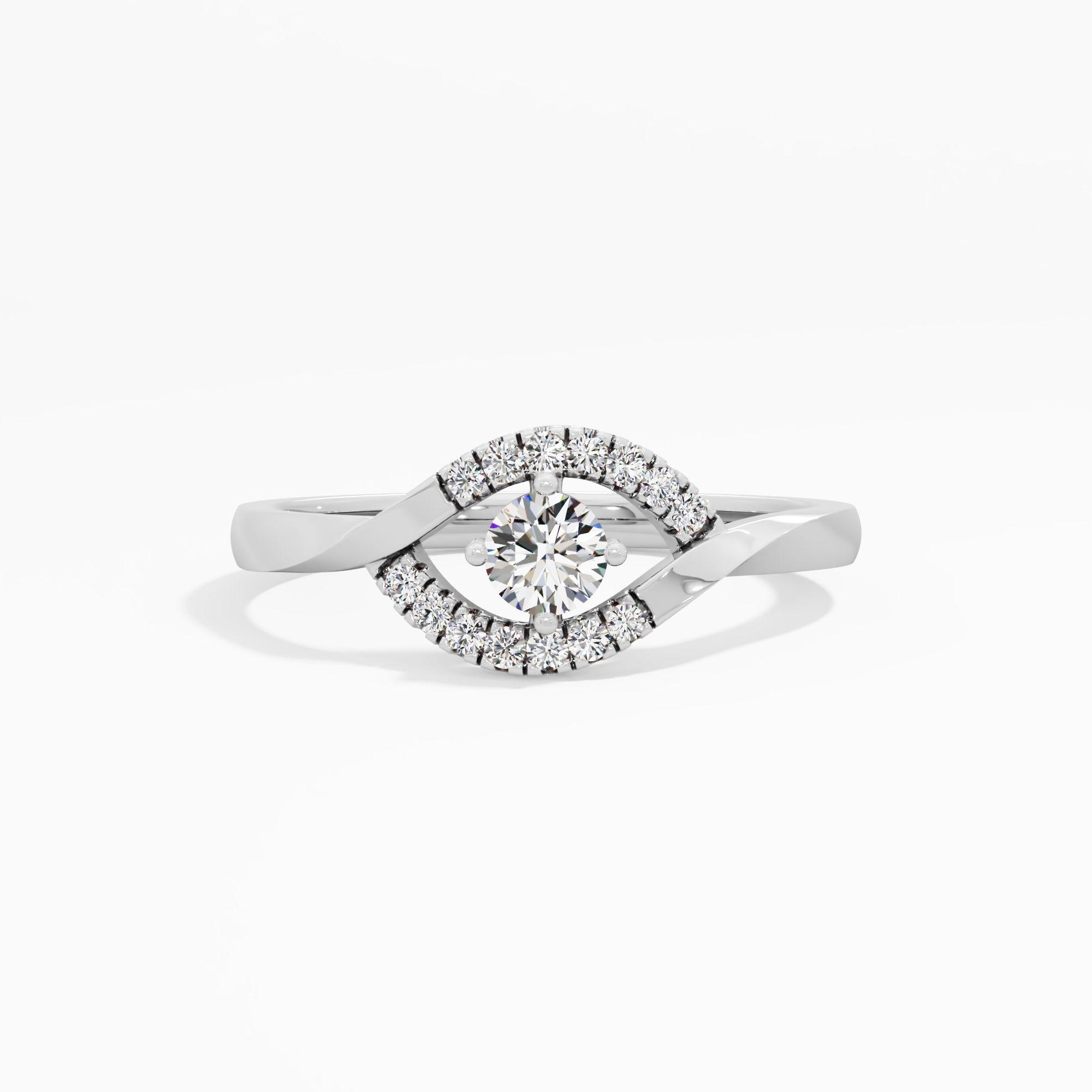 Amulet Oculus Solitaire Ring