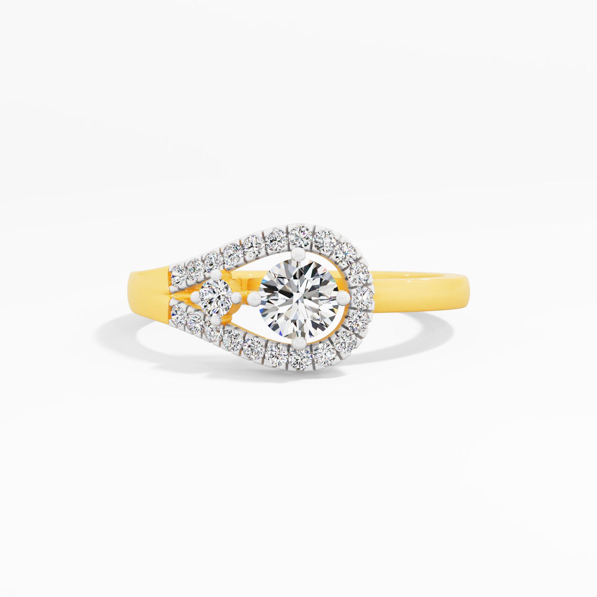 Larmier Solitaire Diamond Ring
