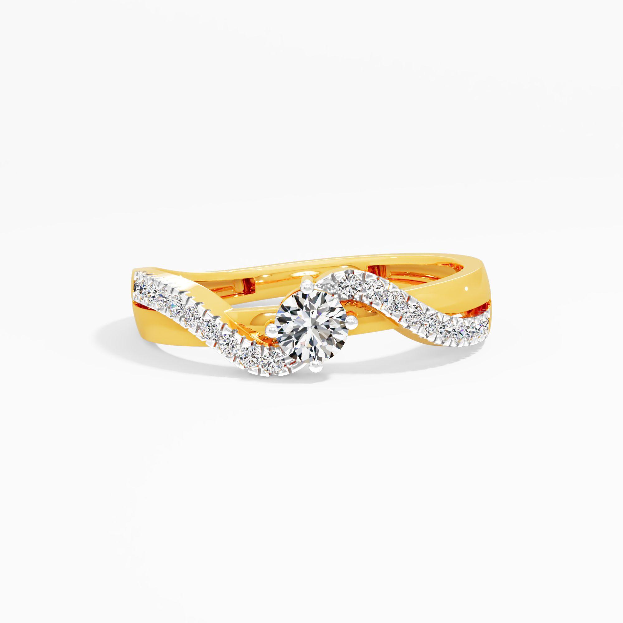 Celestial Orbit Solitaire Ring
