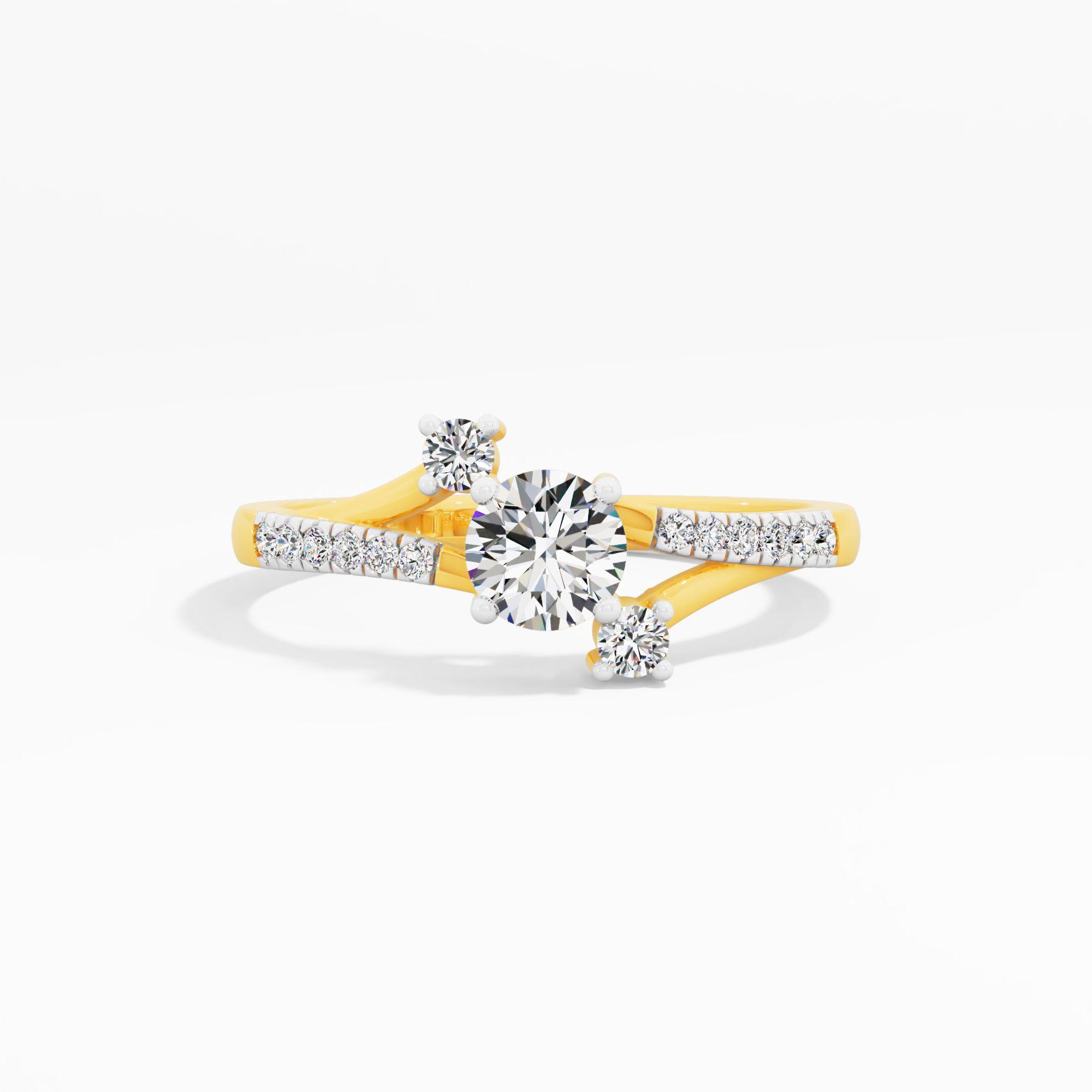 The Unfolding Story Solitaire Ring