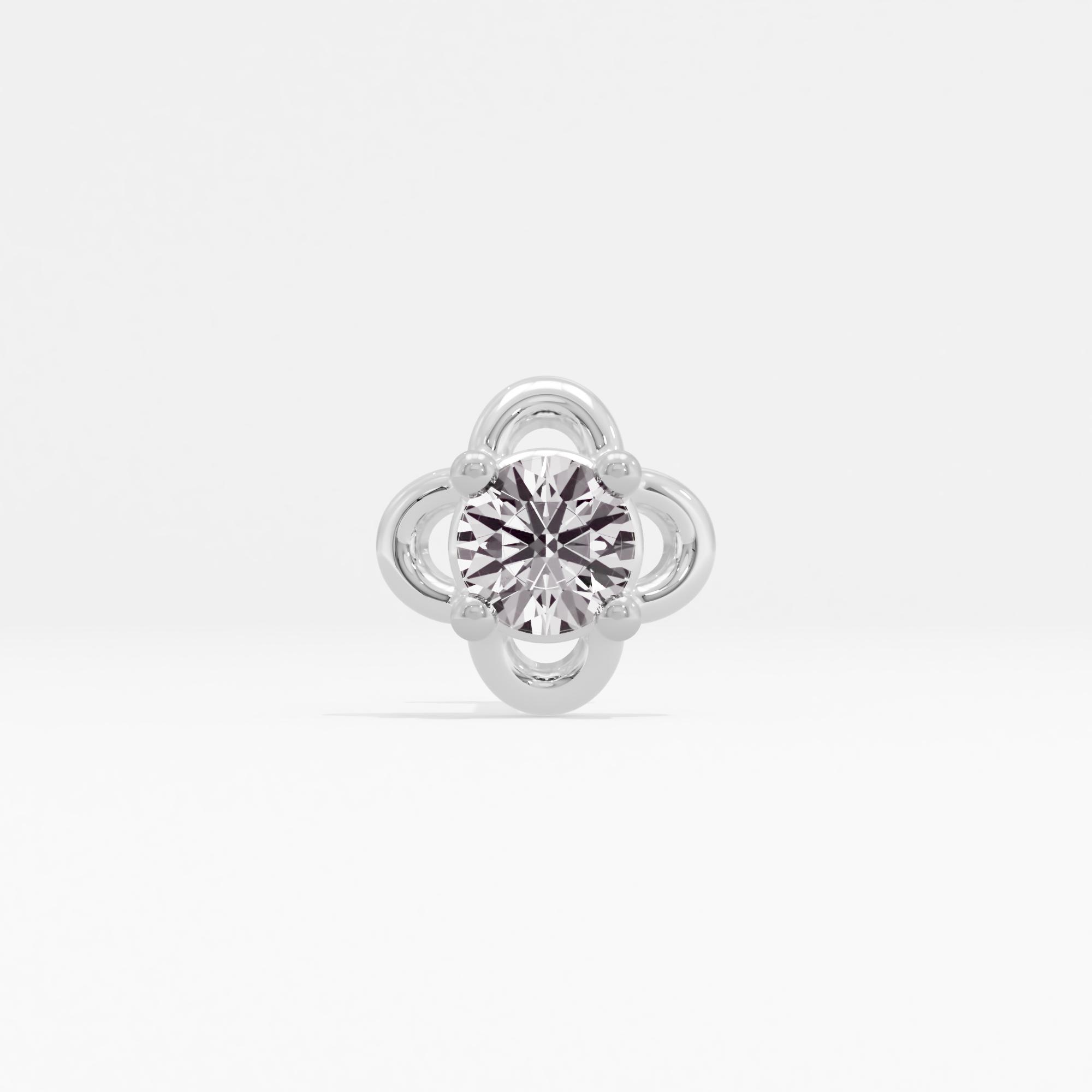 Timeless Sophistication Solitaire Nose Pin