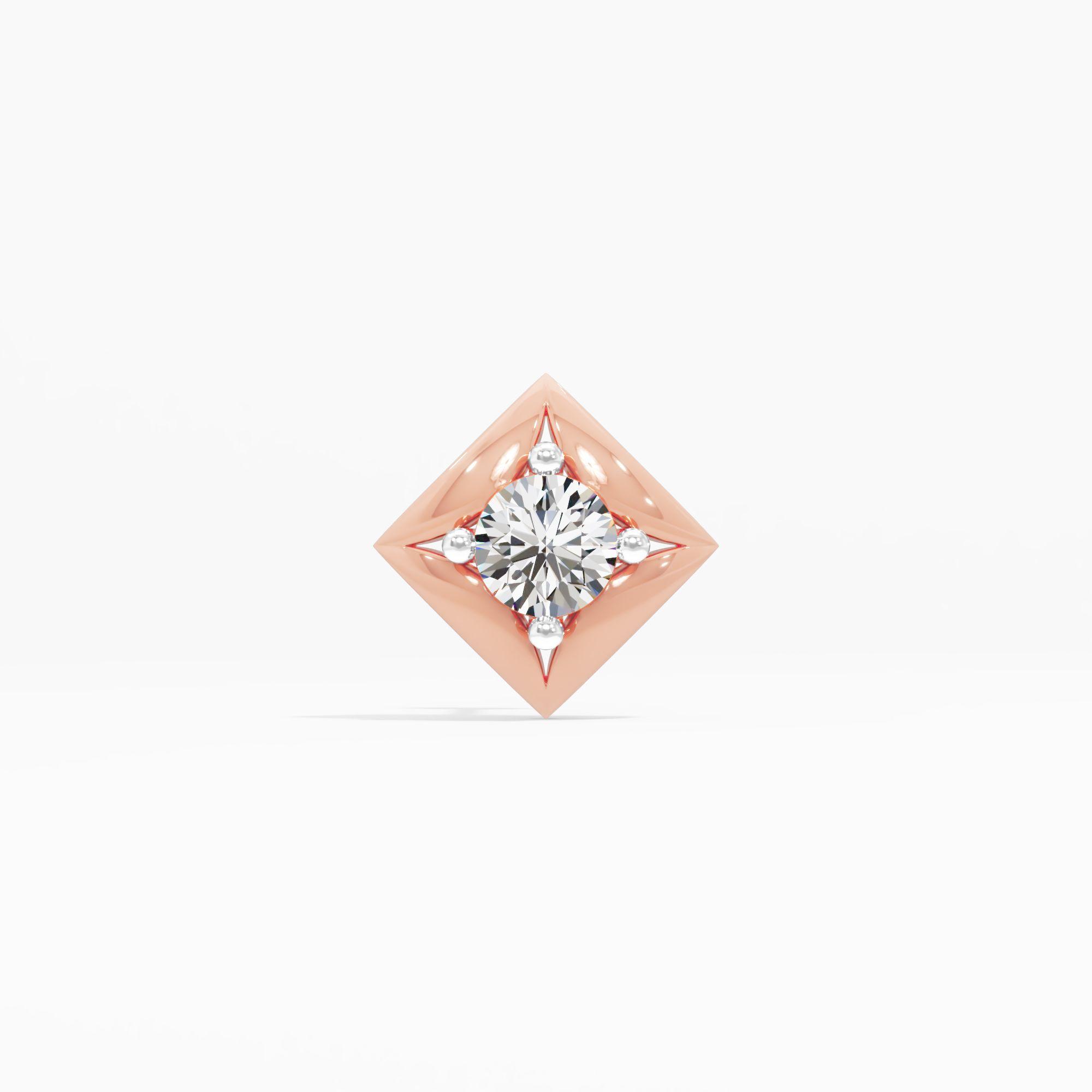 The Prism Point Solitaire Nosepin