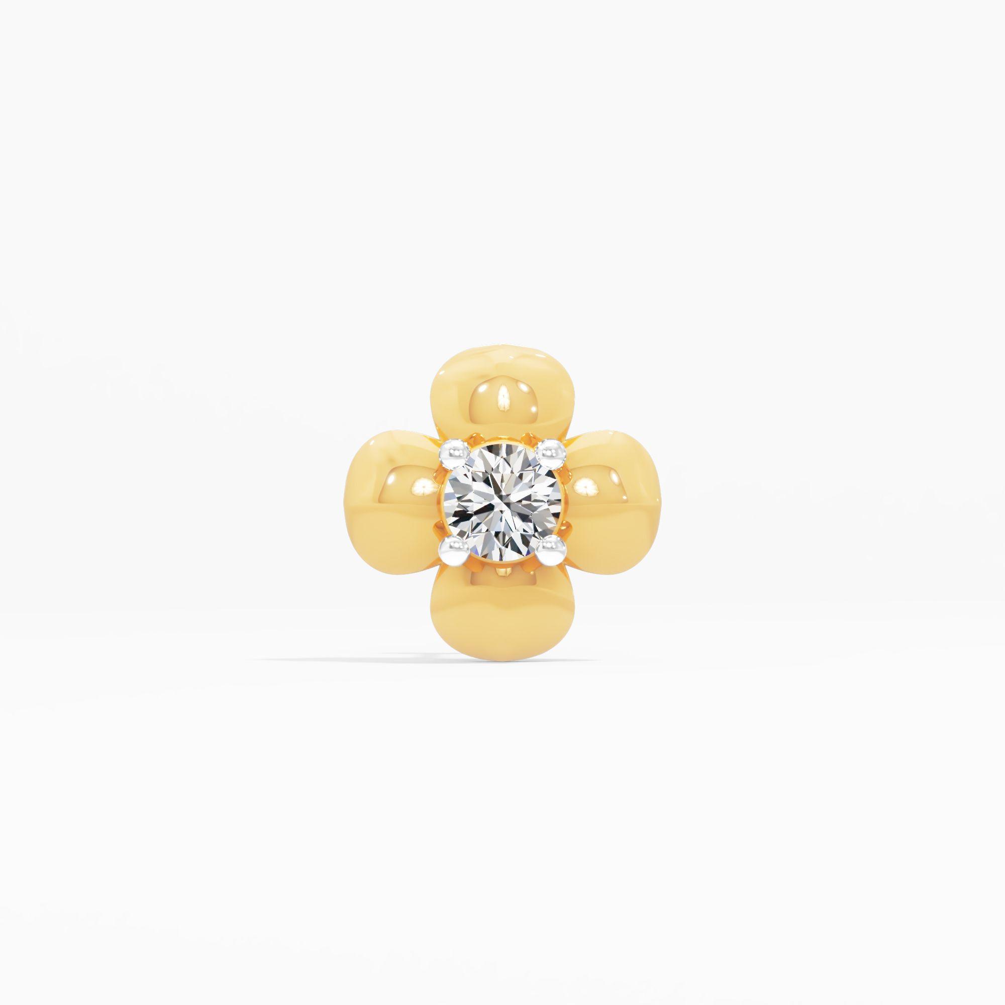 The Petal Puff Solitaire Nosepin