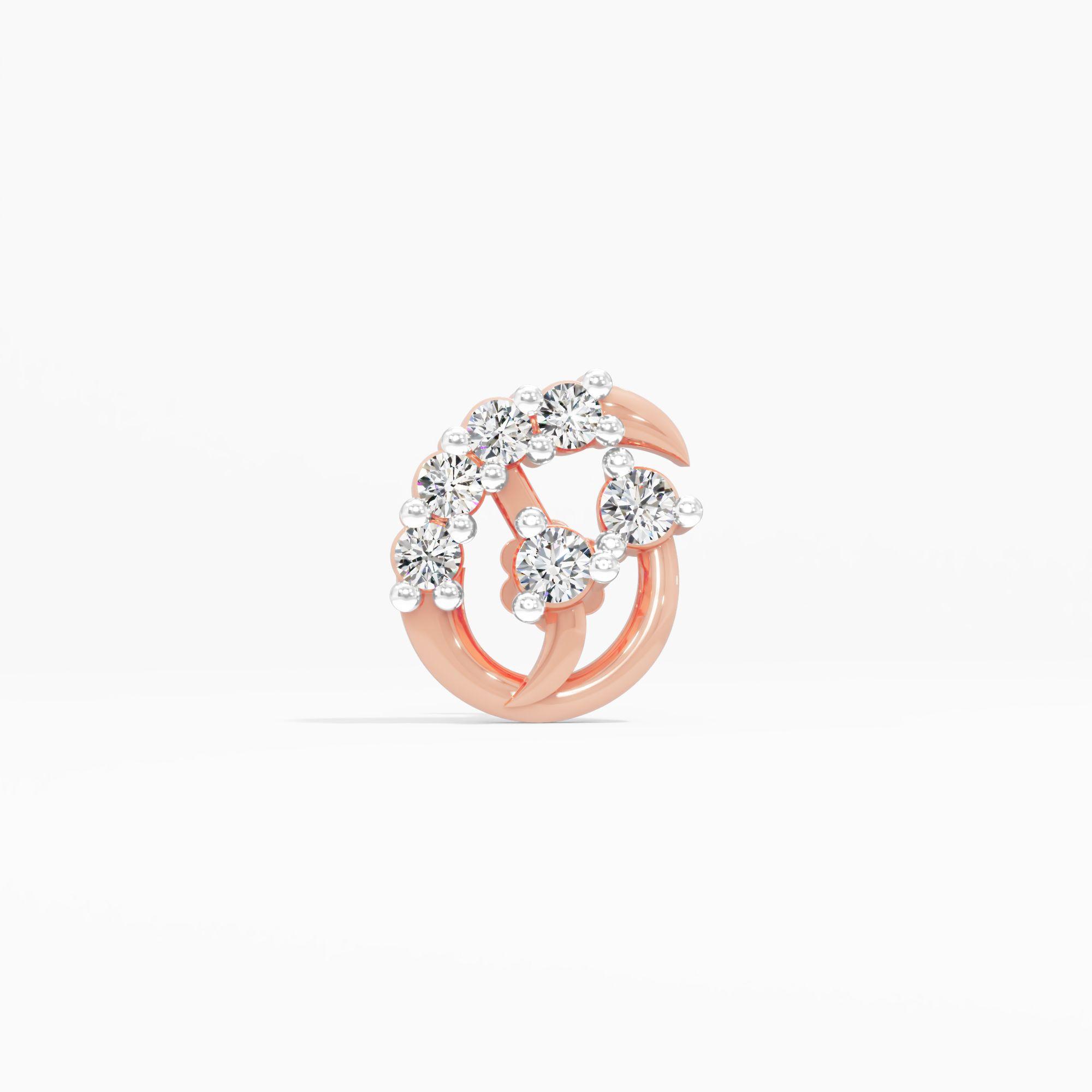 The Galaxy Swirl Nosepin