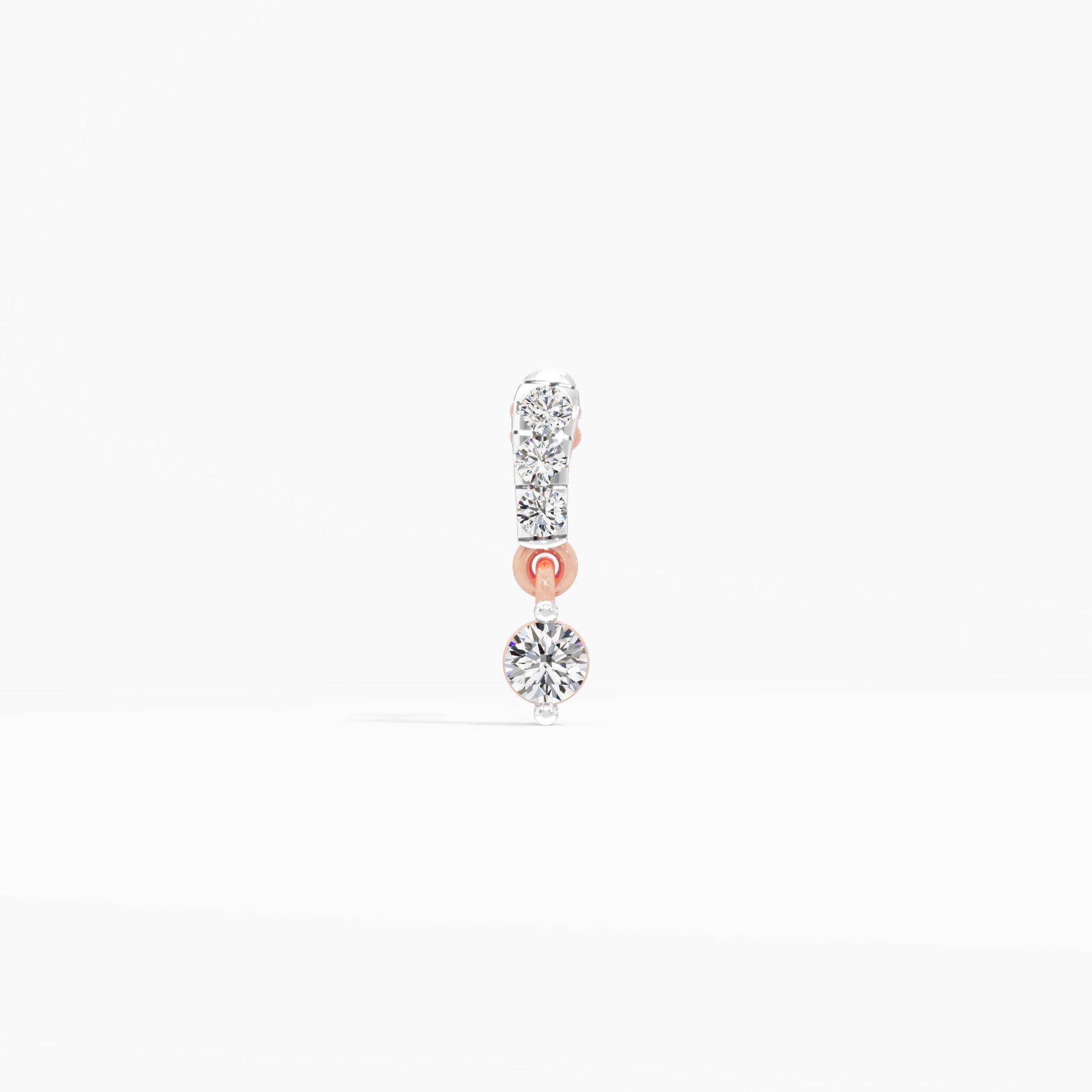 The Diamond Raindrop Nosepin