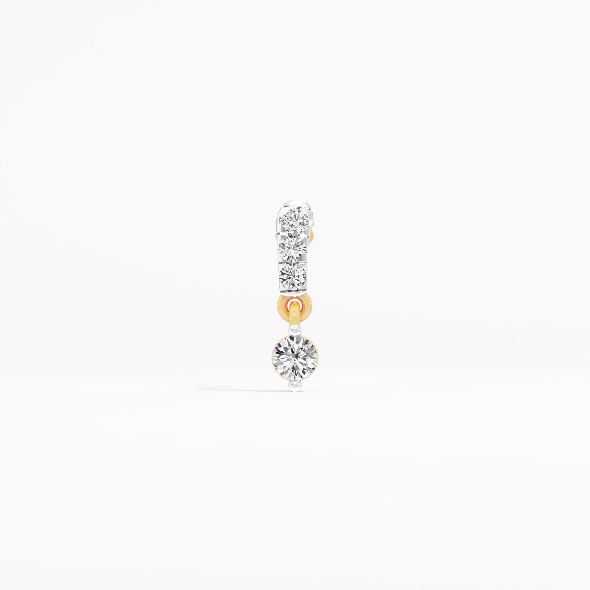 The Diamond Raindrop Nosepin
