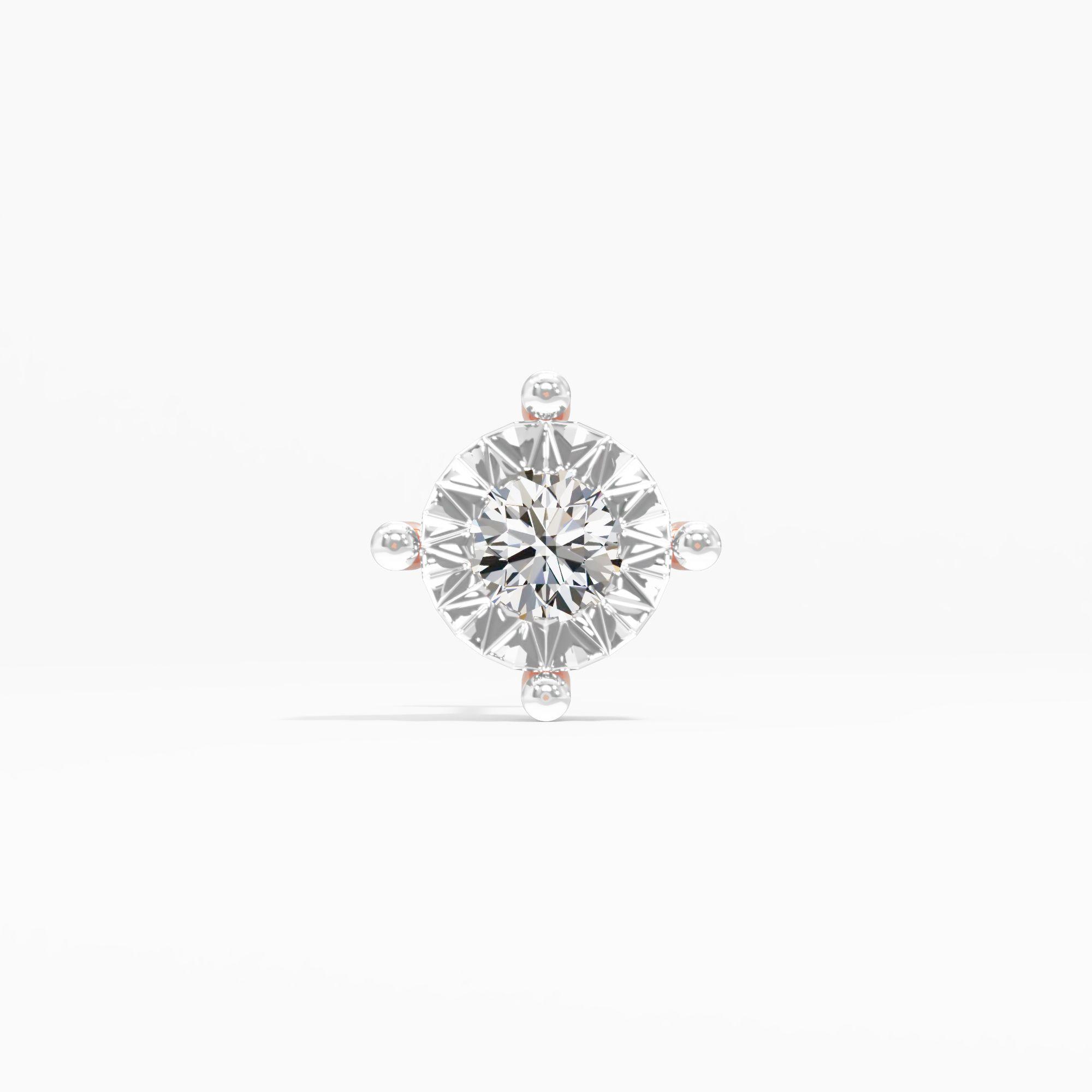 The Coronation Solitaire Nosepin