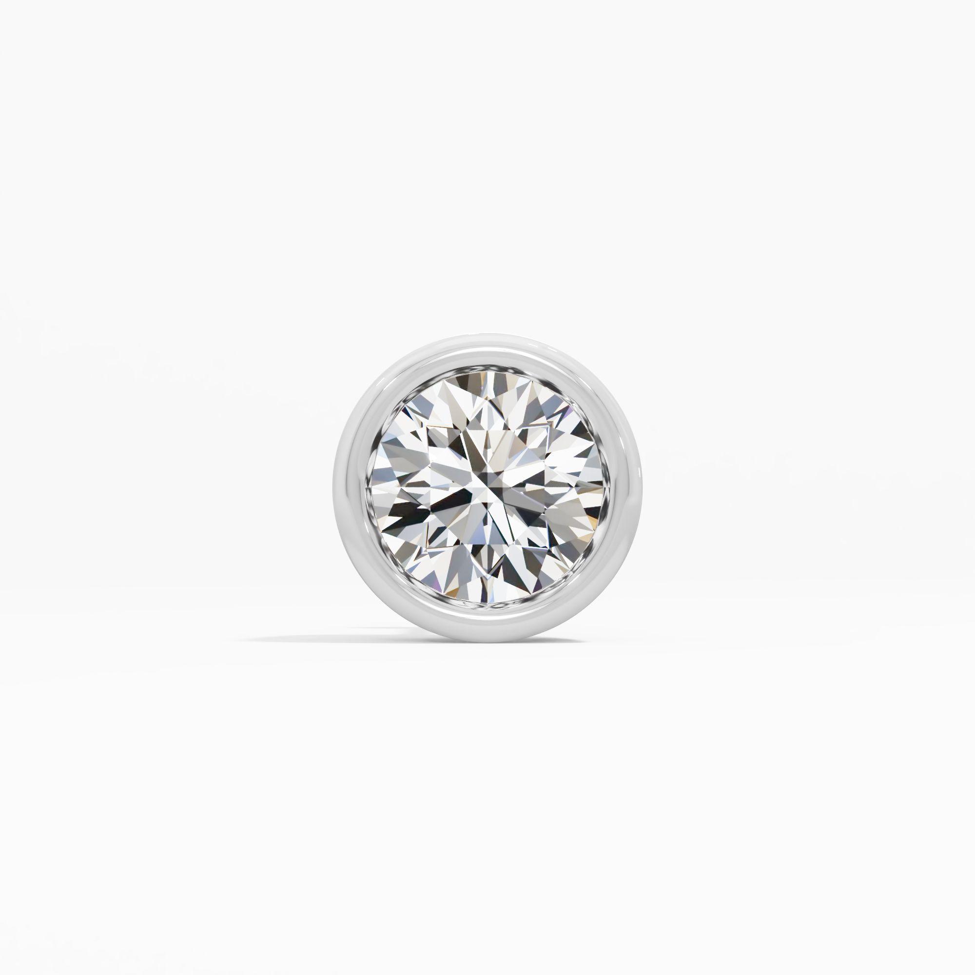 The Floating Bezel Solitaire Nosepin