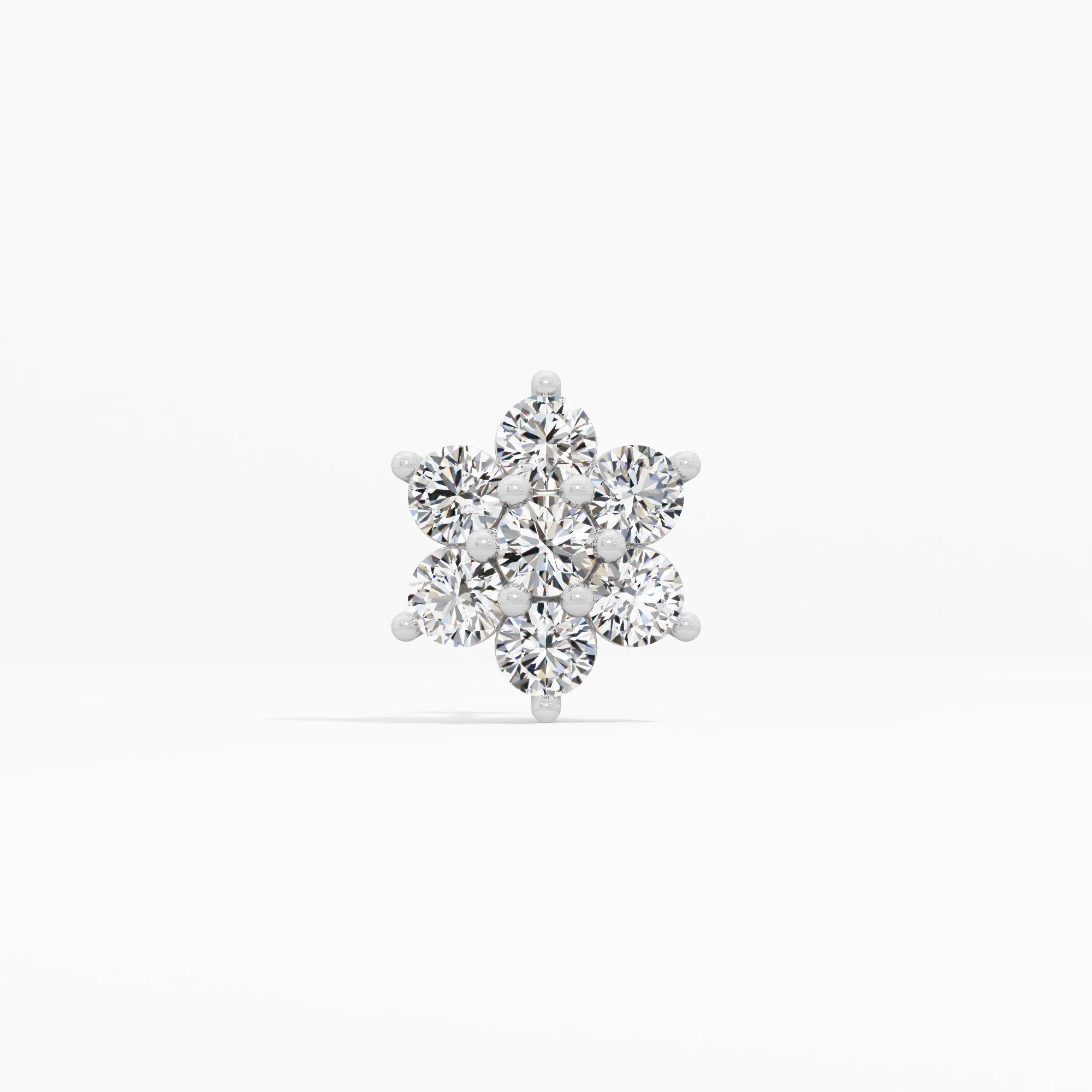 The Diamond Rosette Nosepin