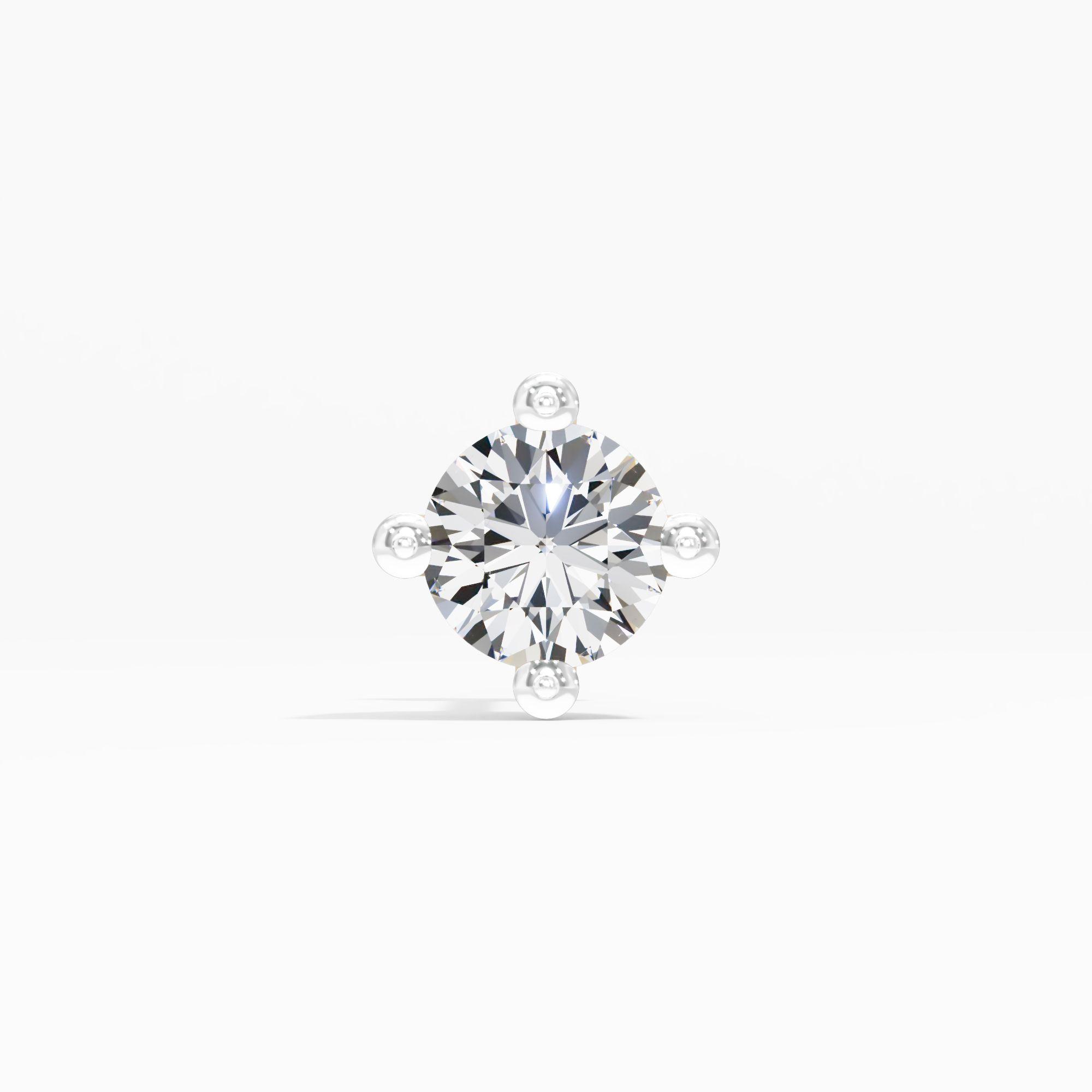 Classic Four Claw Stud Nose Pin
