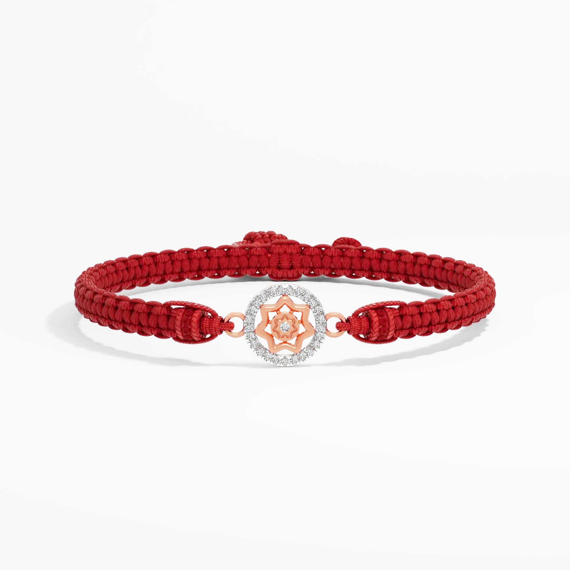 Kohira AstraPetal Diamond Rakhi
