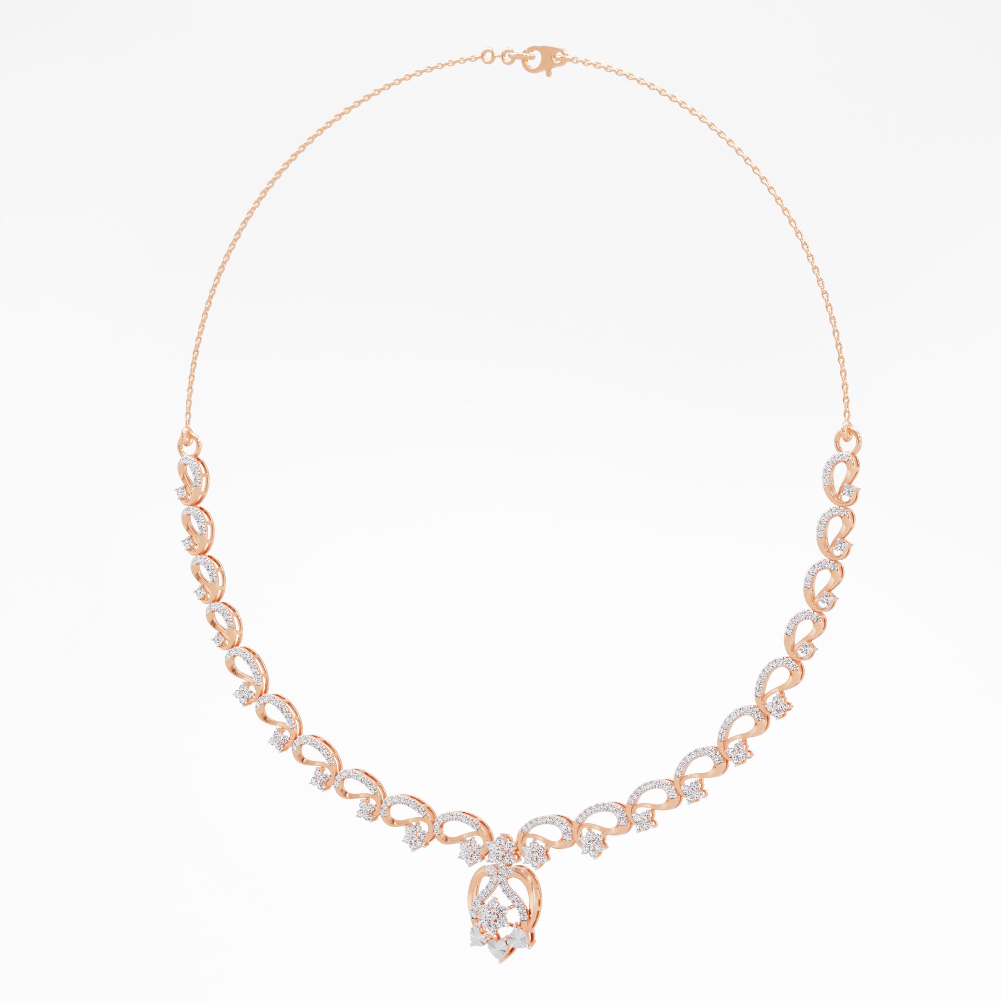 Everlight Stars 7 Stone Cluster Necklace