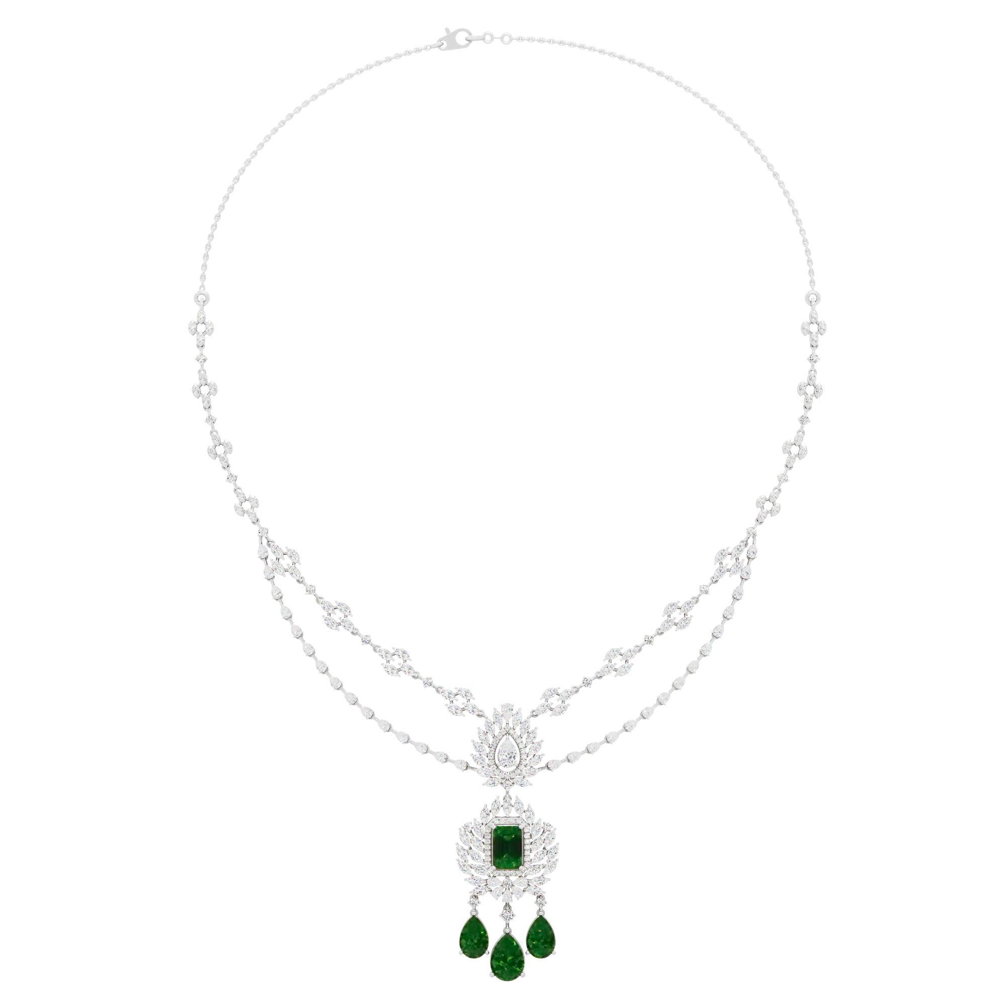 Aira Empress Drop Necklace