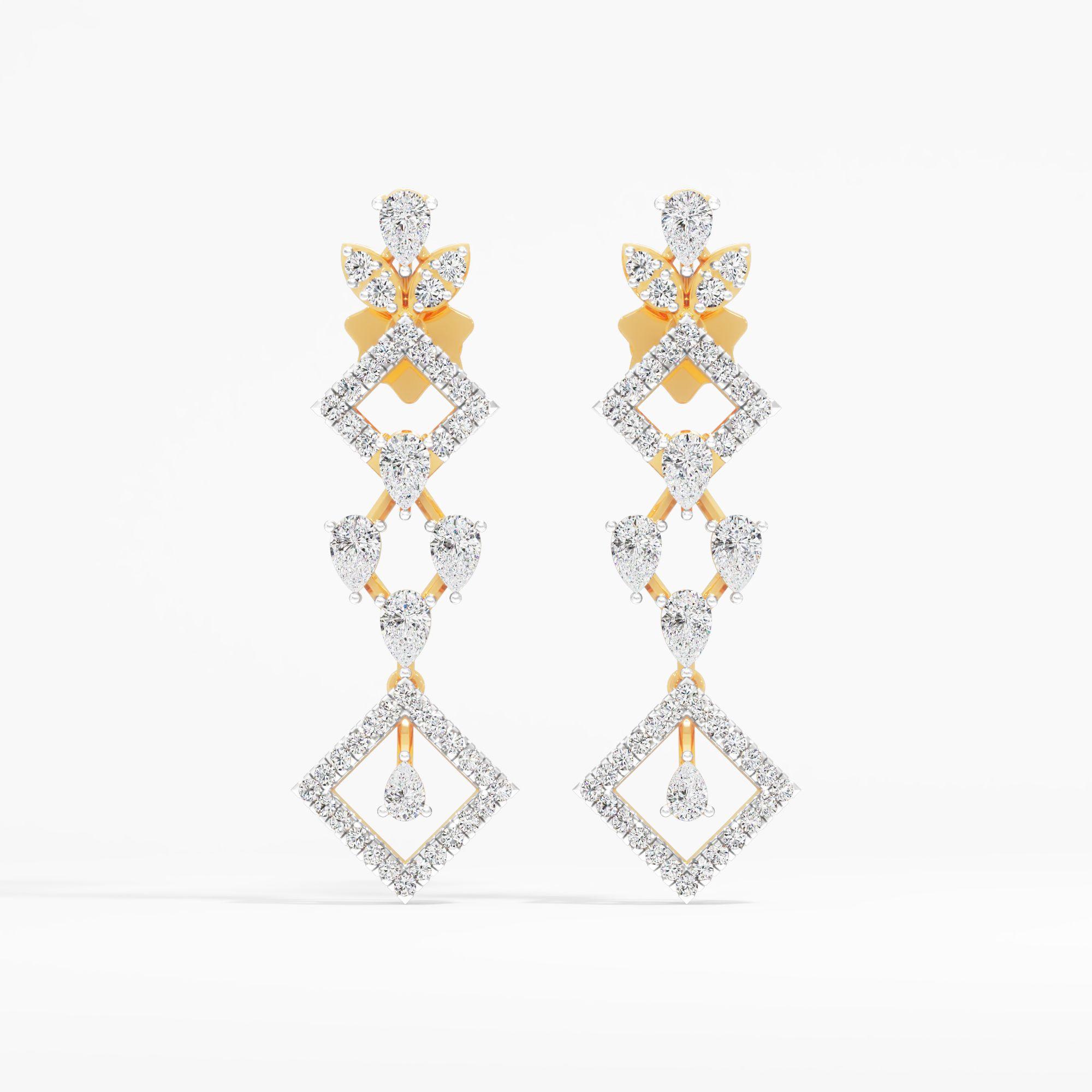 Festive Garland Dangle Earrings