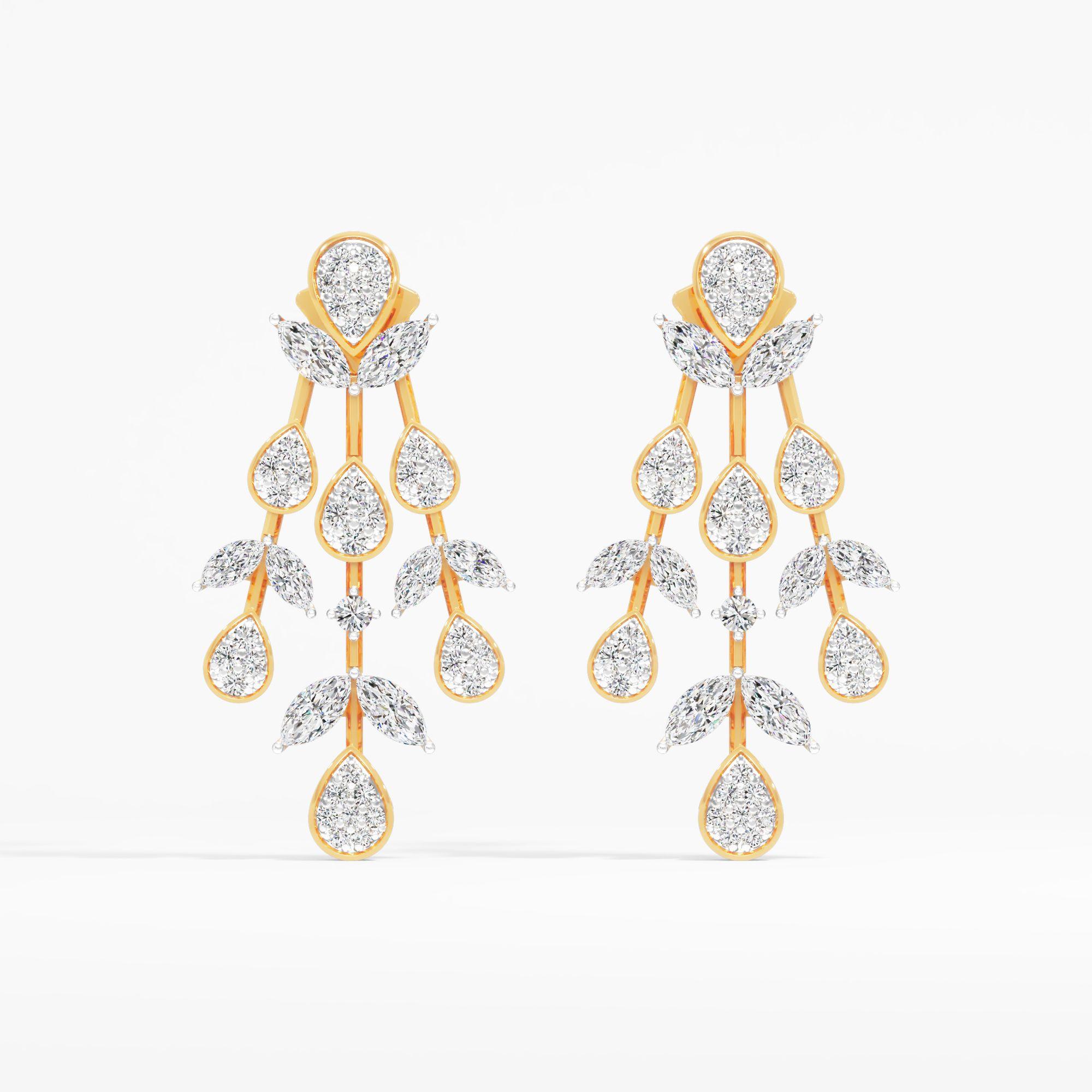 Weeping Willow Dangle Earrings