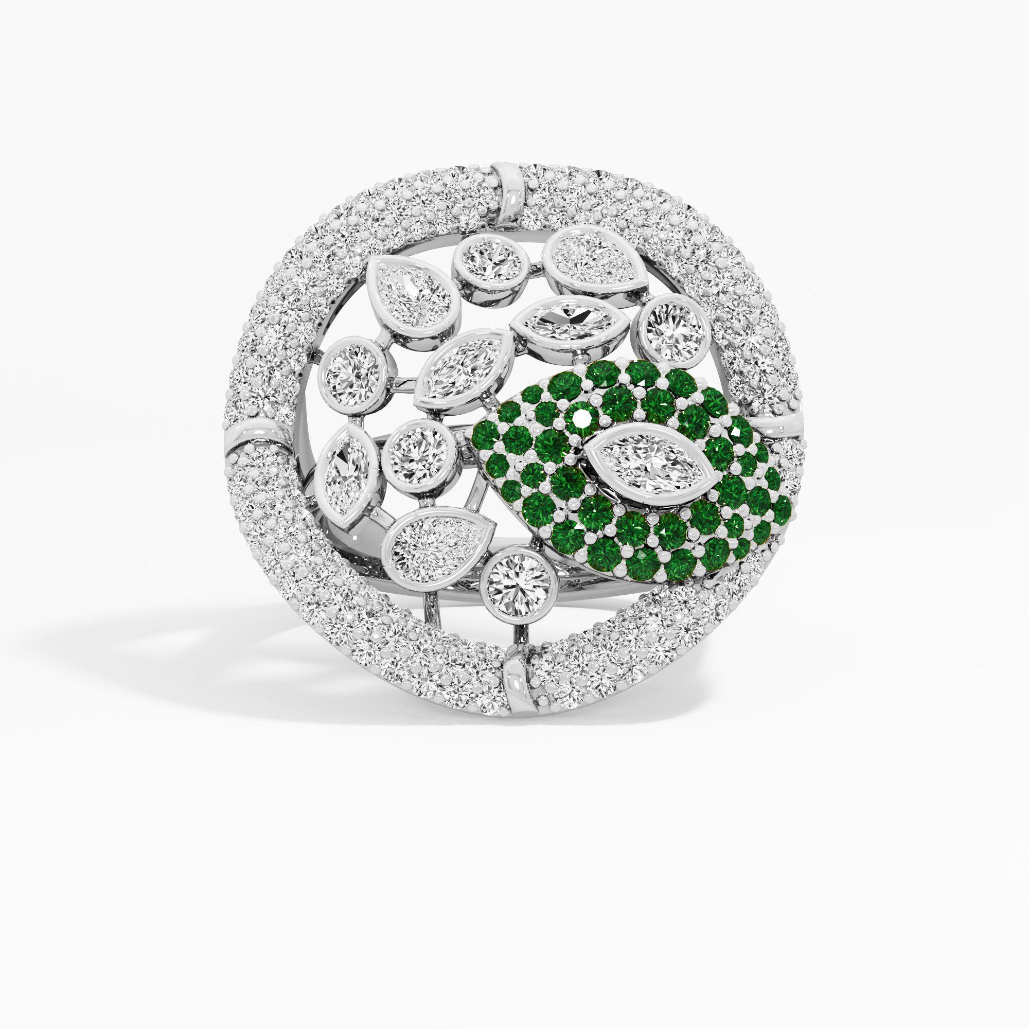 Woven Wonder Cocktail Ring