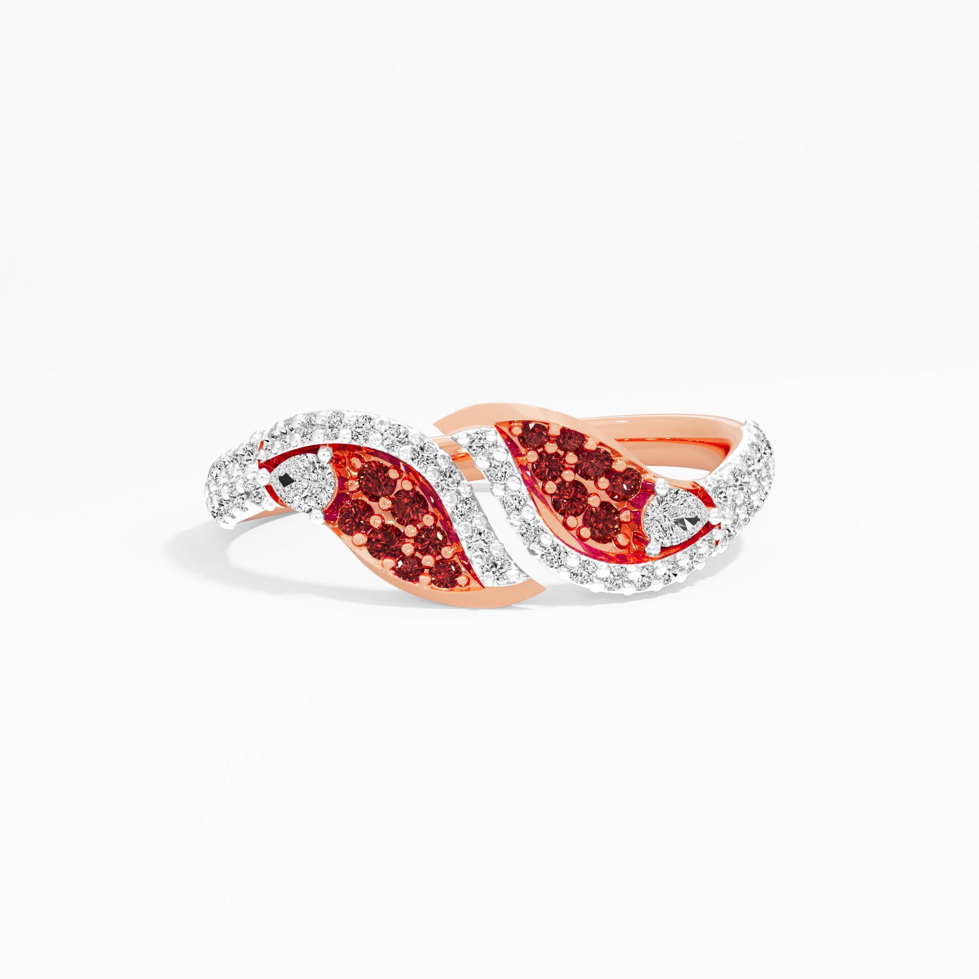 Crimson Serpent Bypass  Ring