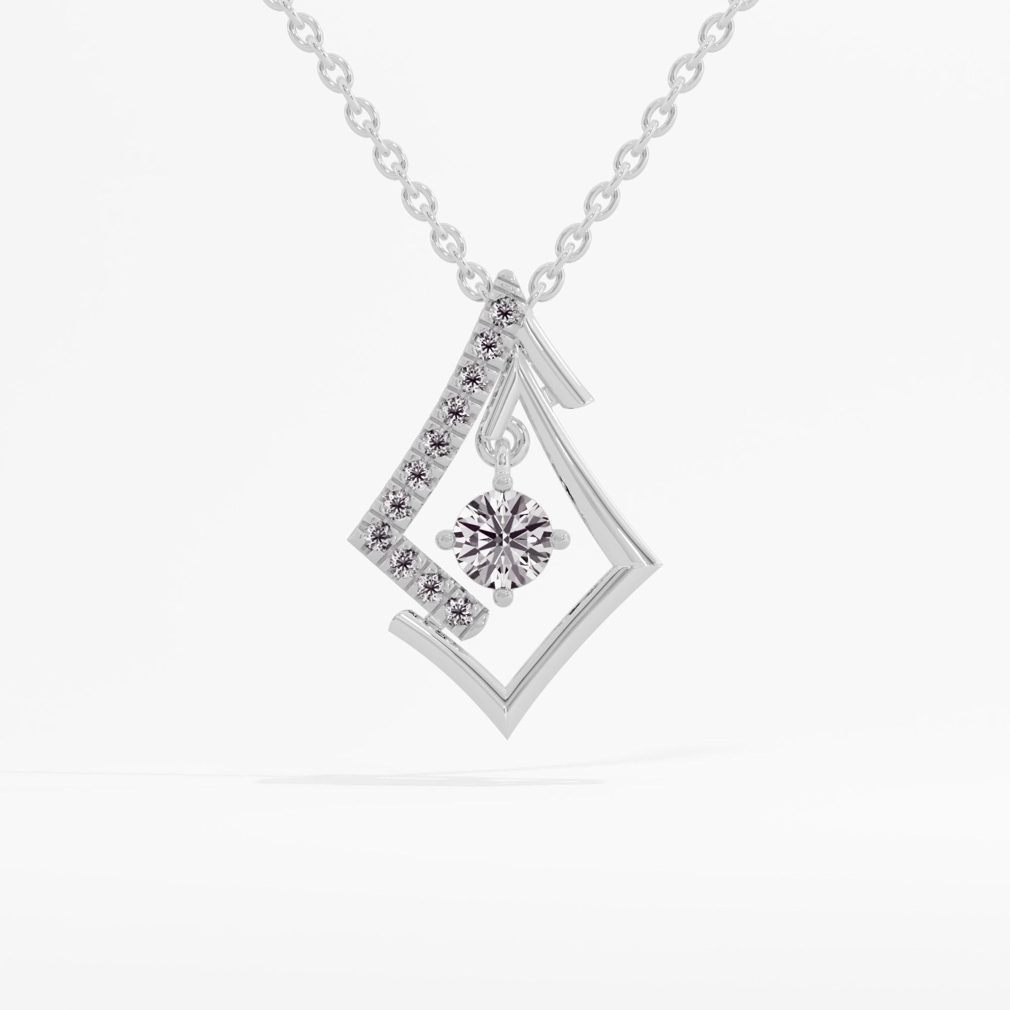 TrianGlo Solitaire Pendant