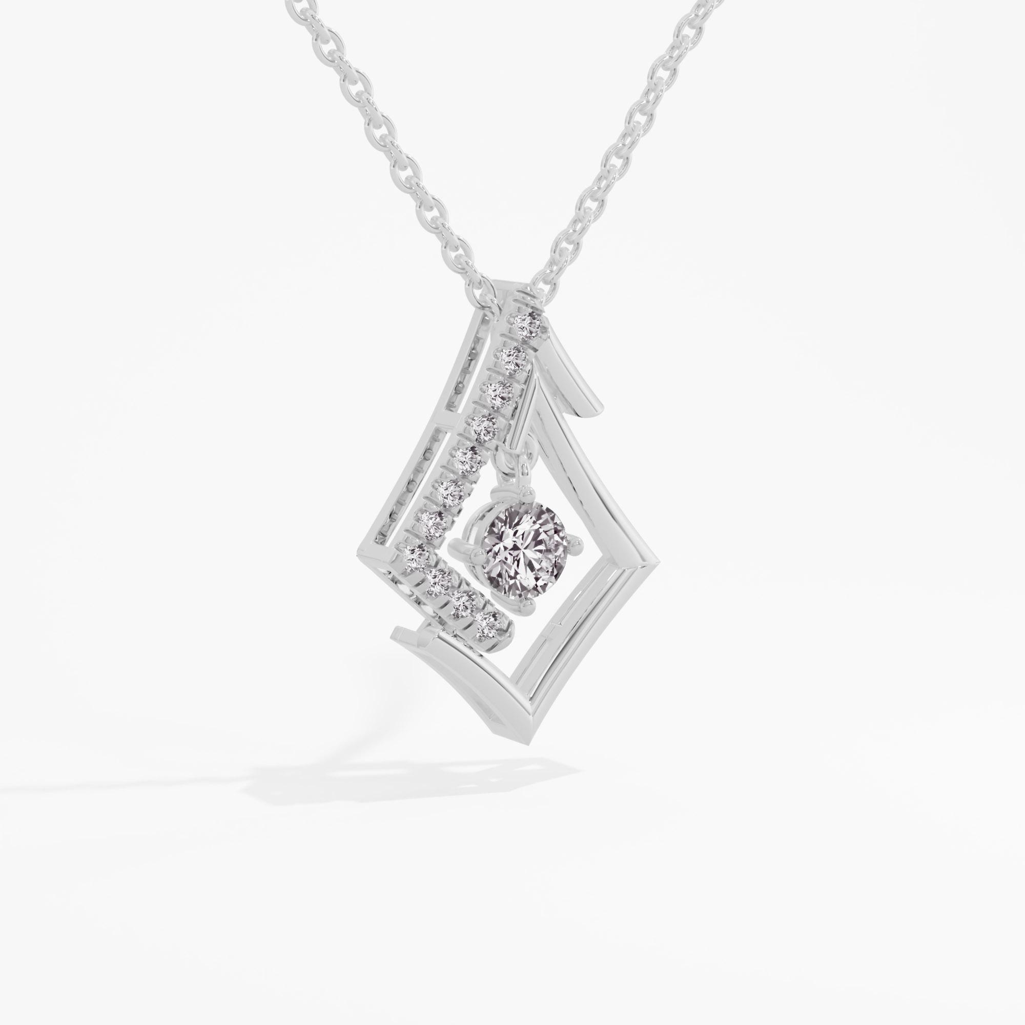 TrianGlo Solitaire Pendant