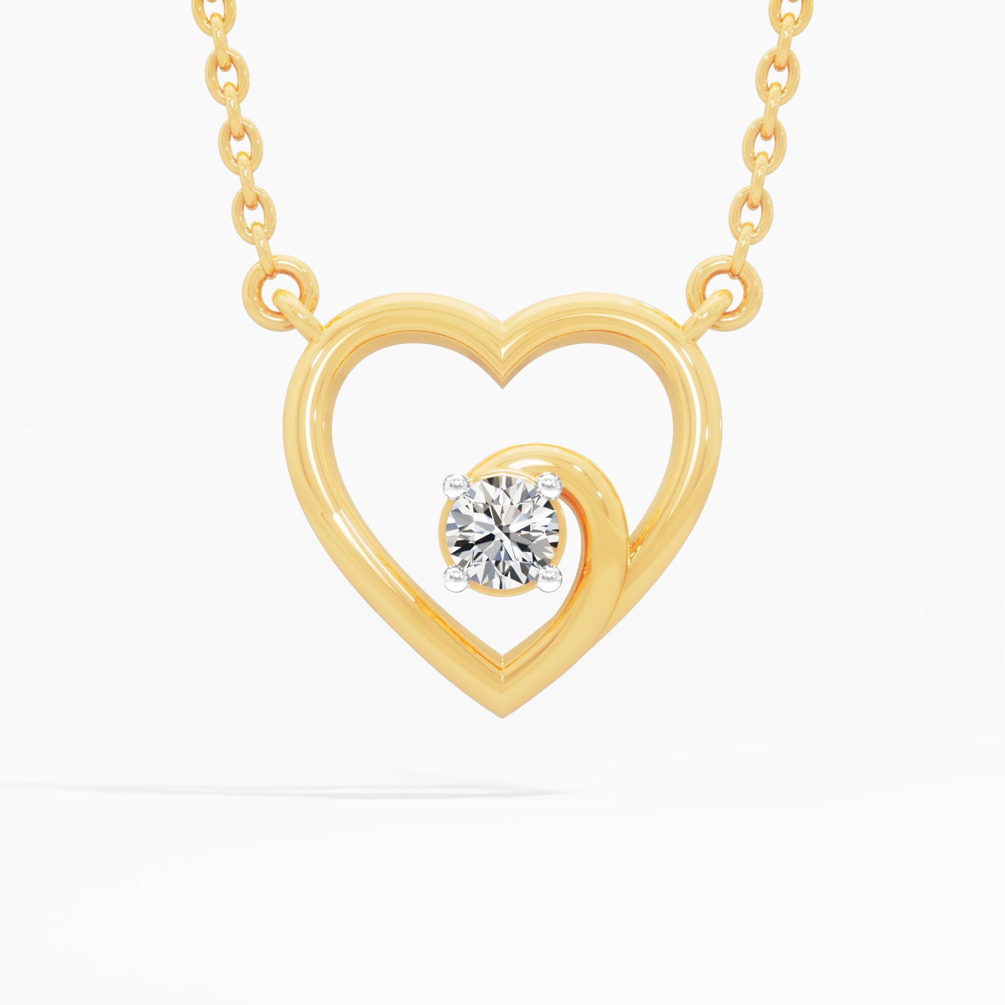 Dual Drop Diamond Pendant