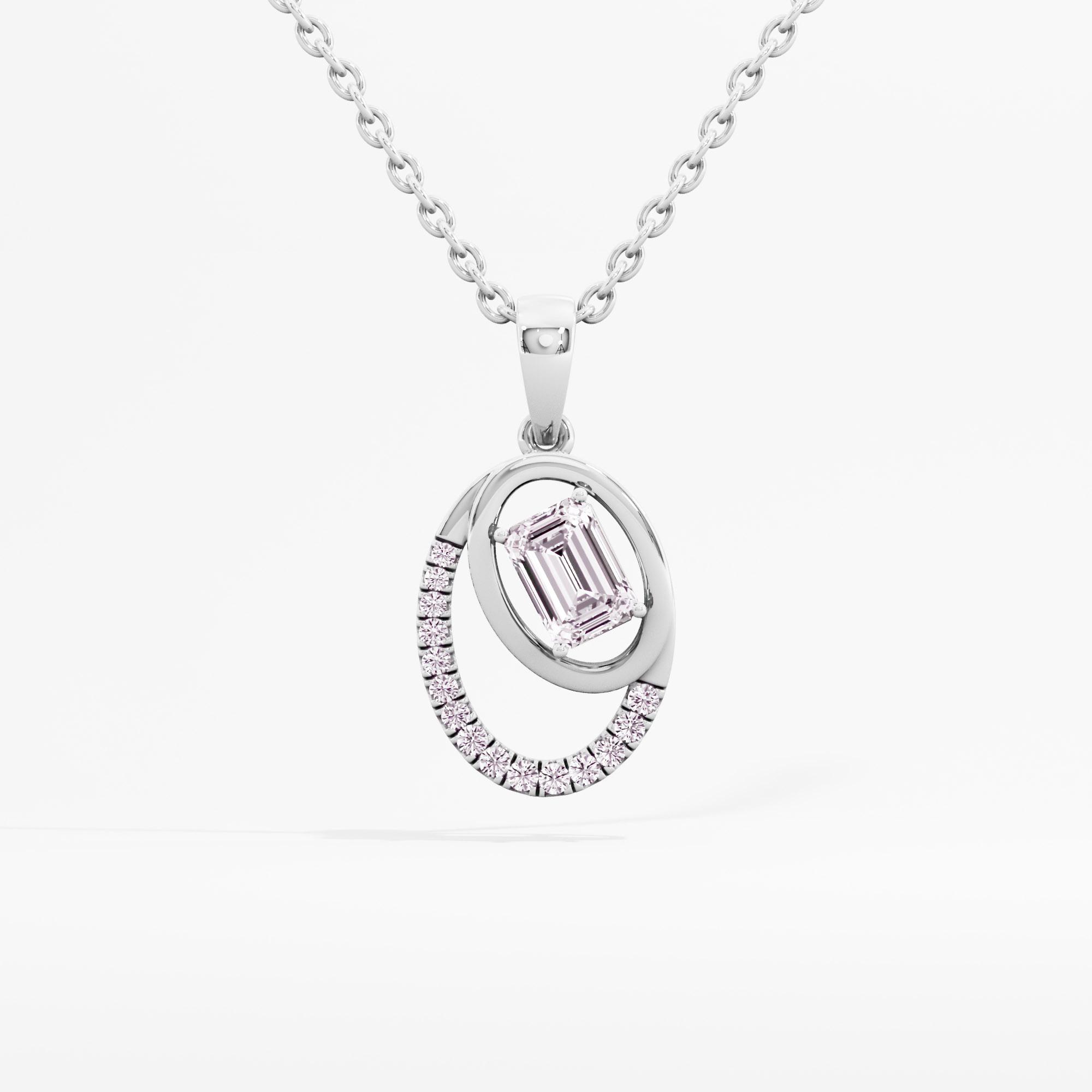 Ovaleria Solitaire Pendant