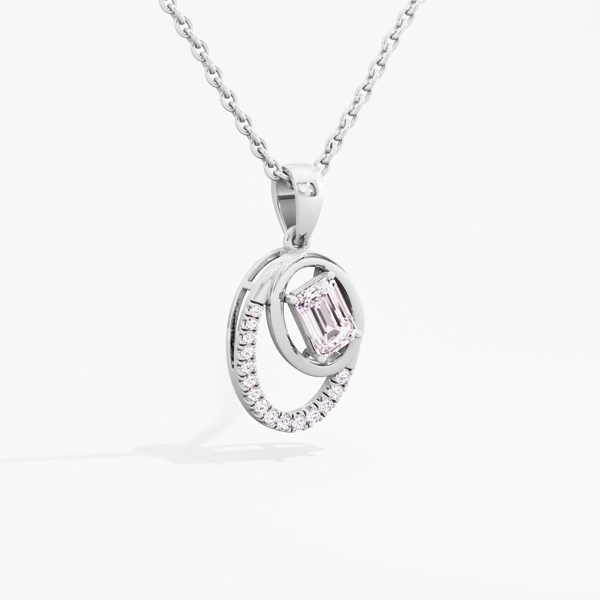 Ovaleria Solitaire Pendant