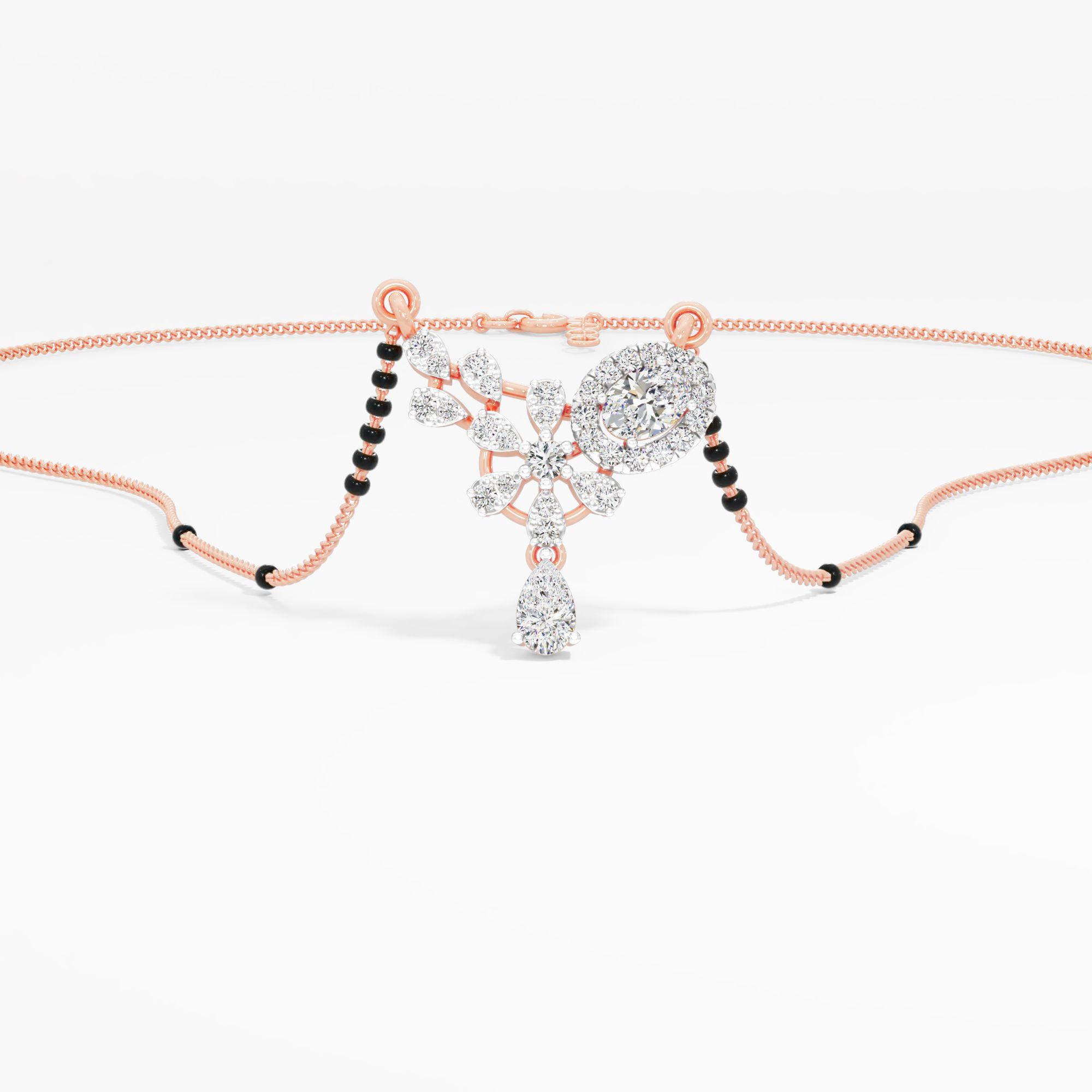 Pushpa Sacred Diamond Pendant