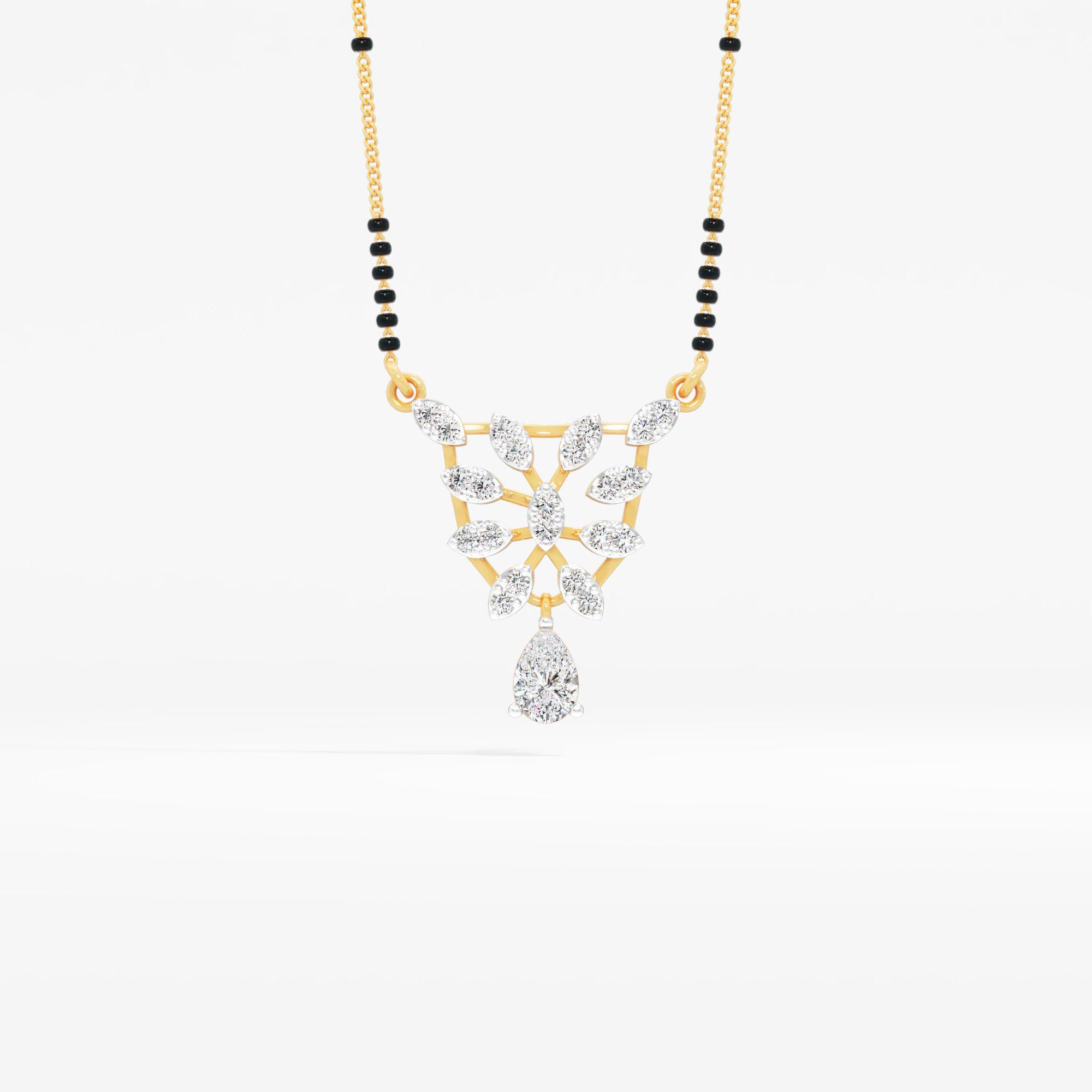Marquise Chandelier Mangalsutra