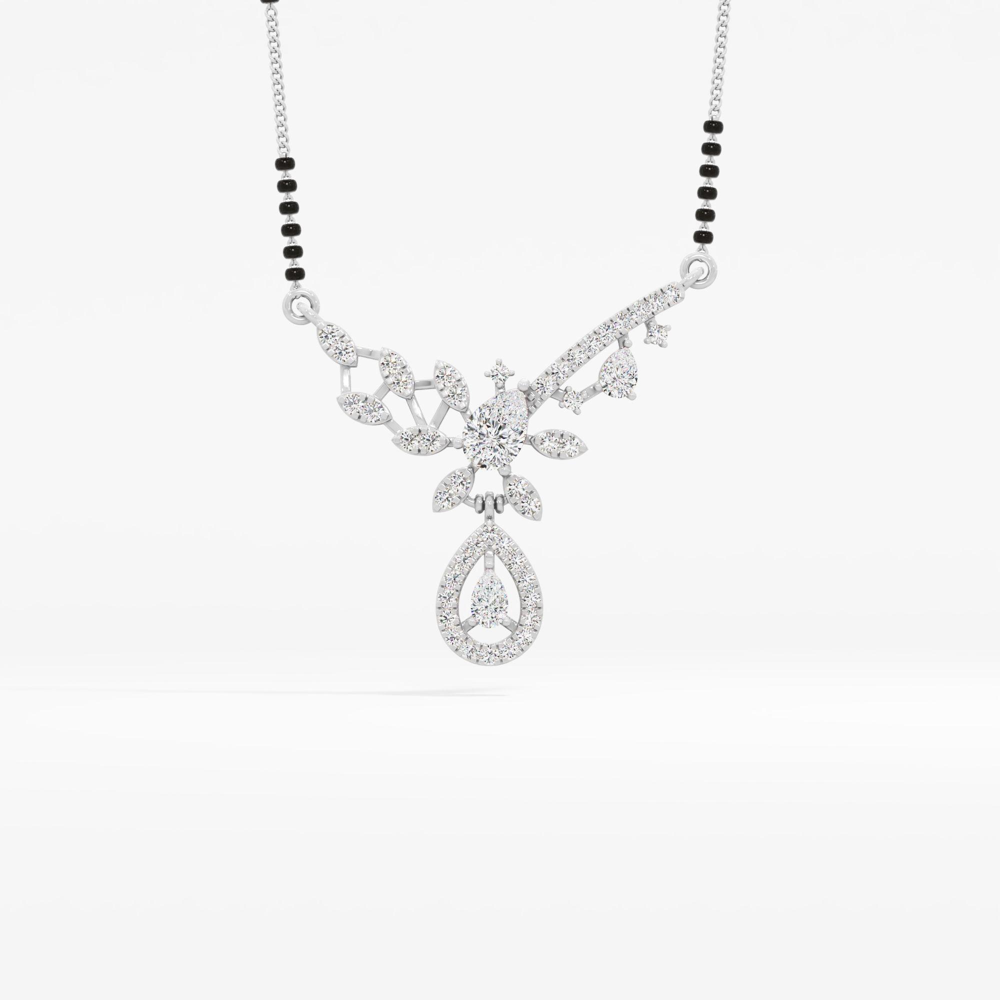 Pear Bloom Curve Mangalsutra