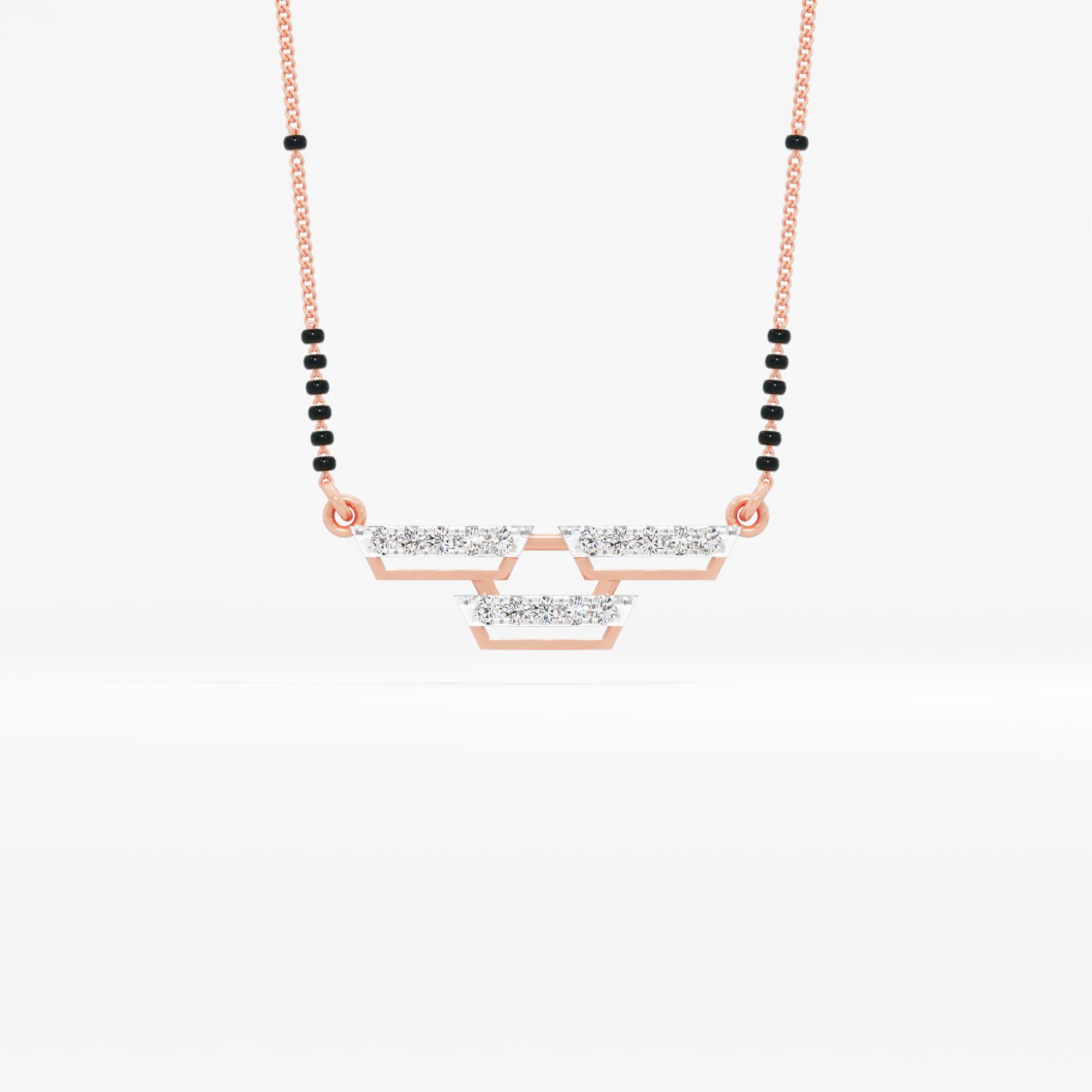 Tri-Bar Minimal Mangalsutra