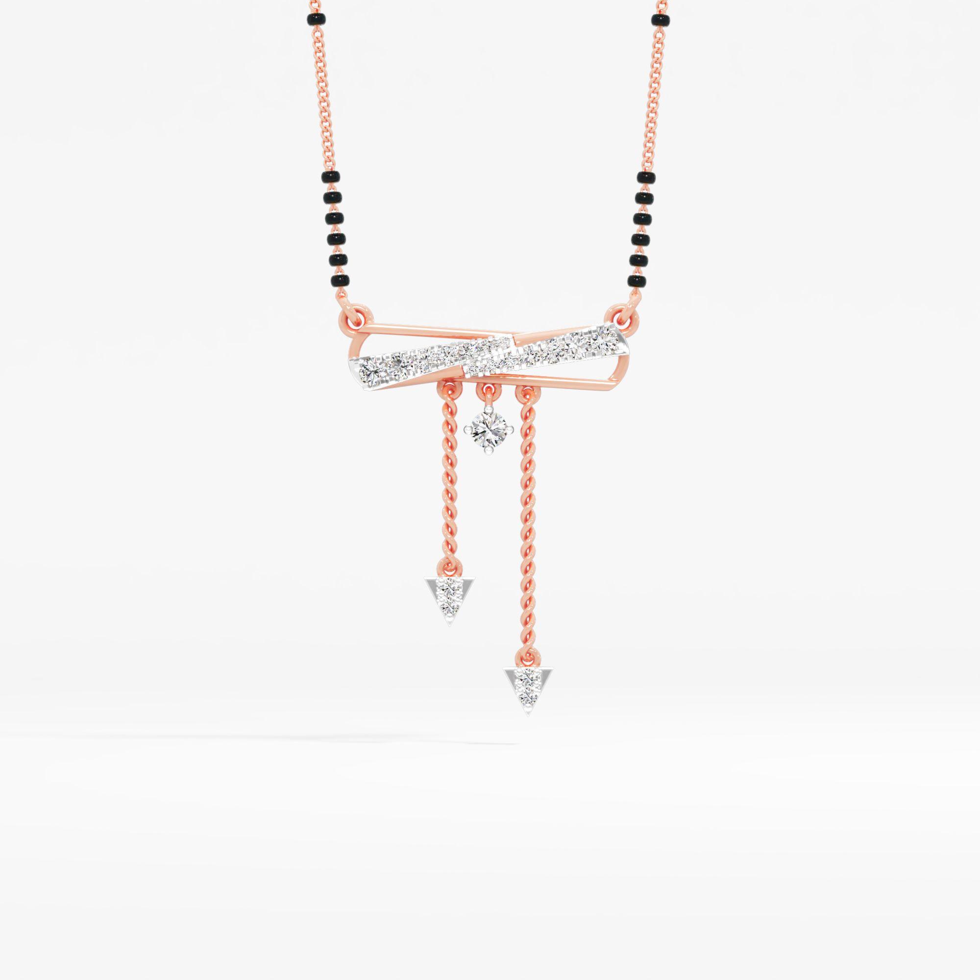 Arrowfall Lariat Mangalsutra Pendant