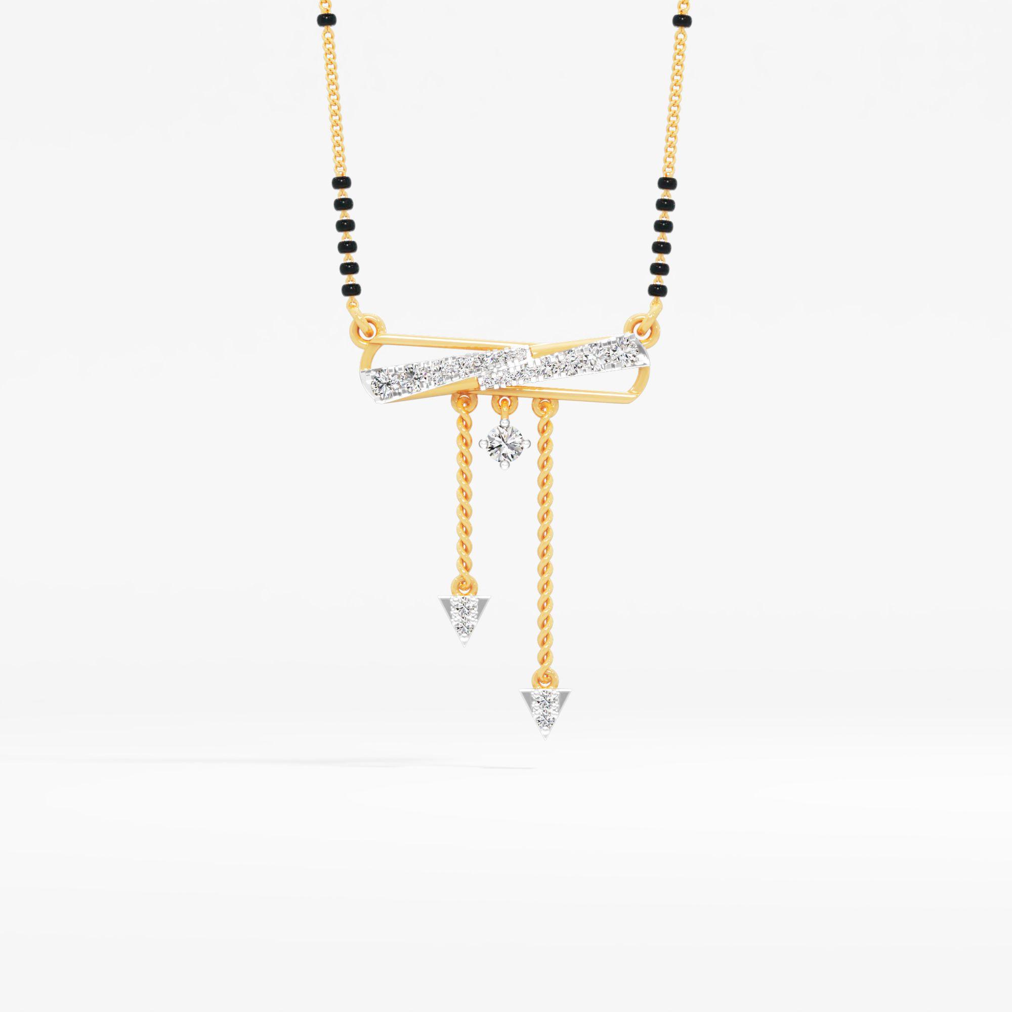 Arrowfall Lariat Mangalsutra Pendant
